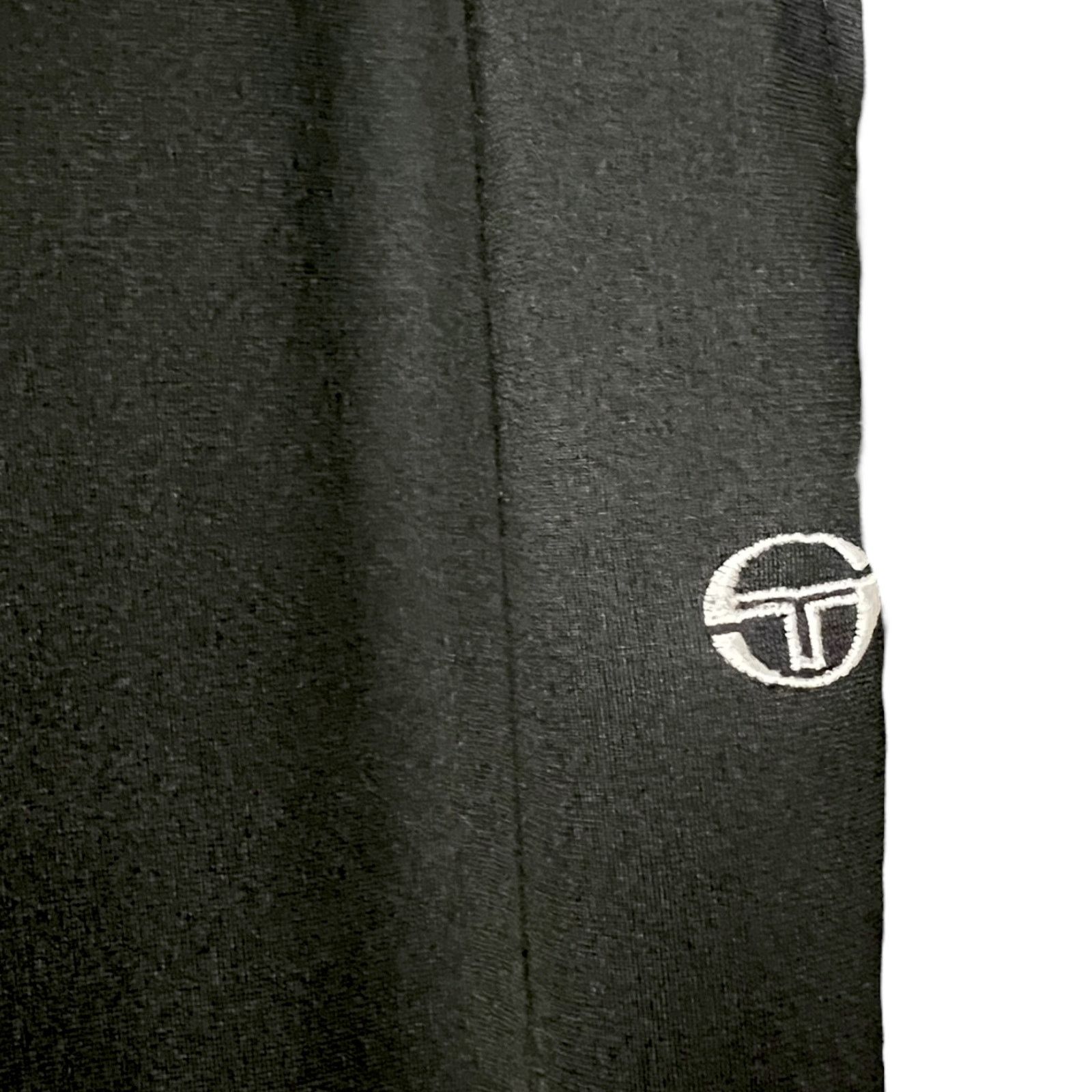Sergio Tacchini Sergio Tacchini Women's L Black Flared Track Pants Workout Size 30" / US 8 / IT 44 - 4 Thumbnail