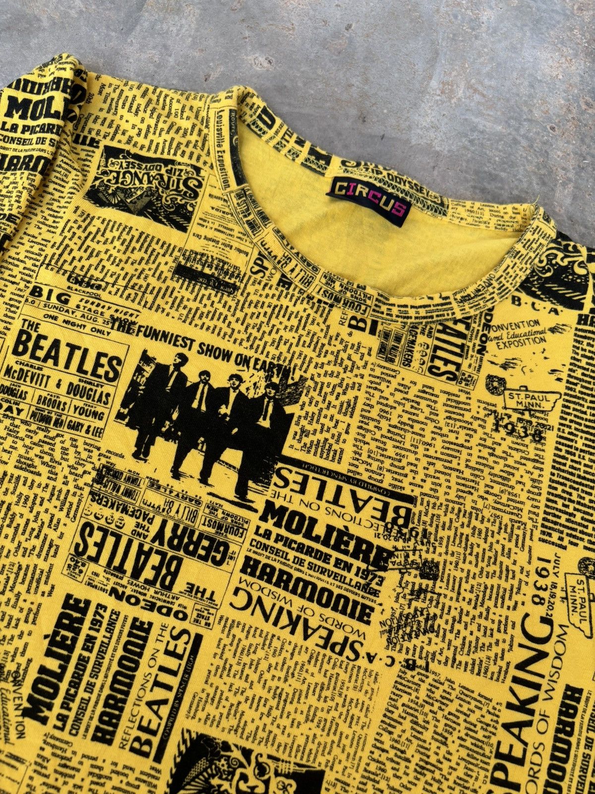 Hysteric Glamour Y2k Circus the beatles Full Print Longsleeve Size US L / EU 52-54 / 3 - 3 Thumbnail