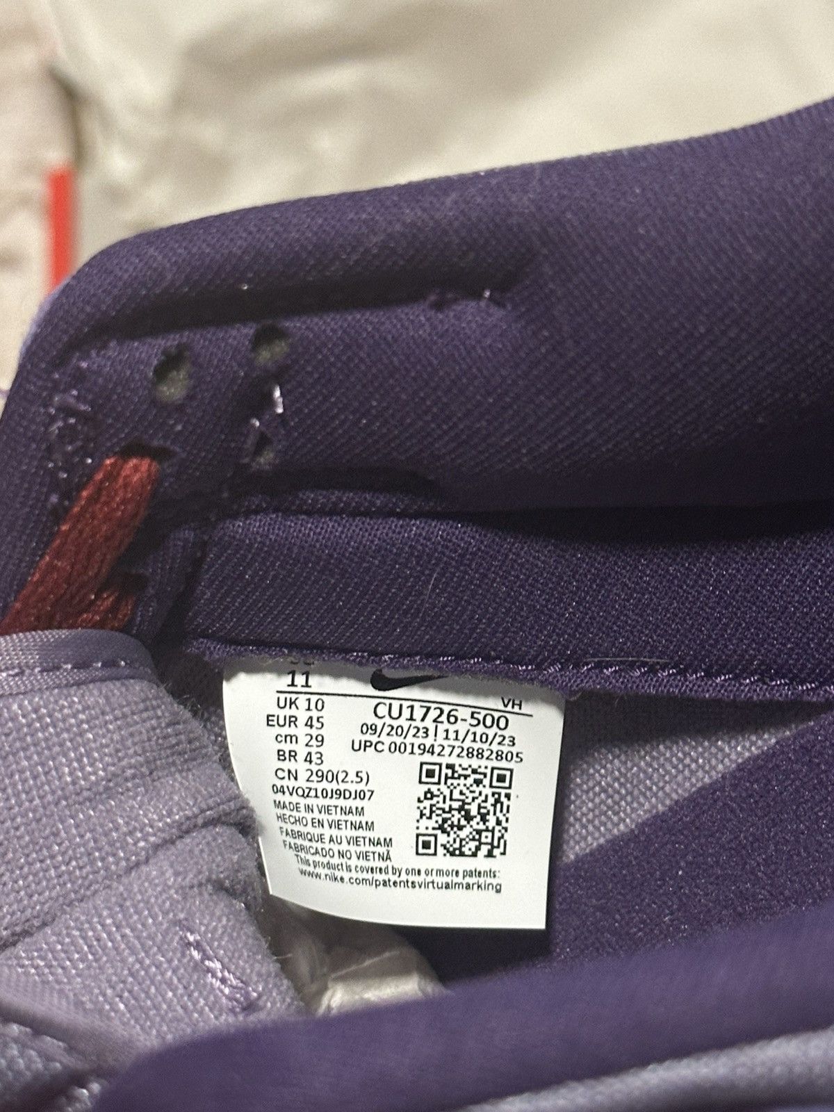 Nike Nike Dunk Low SP - Daybreak/Barn-Plum Size US 11 / EU 44 - 12 Thumbnail