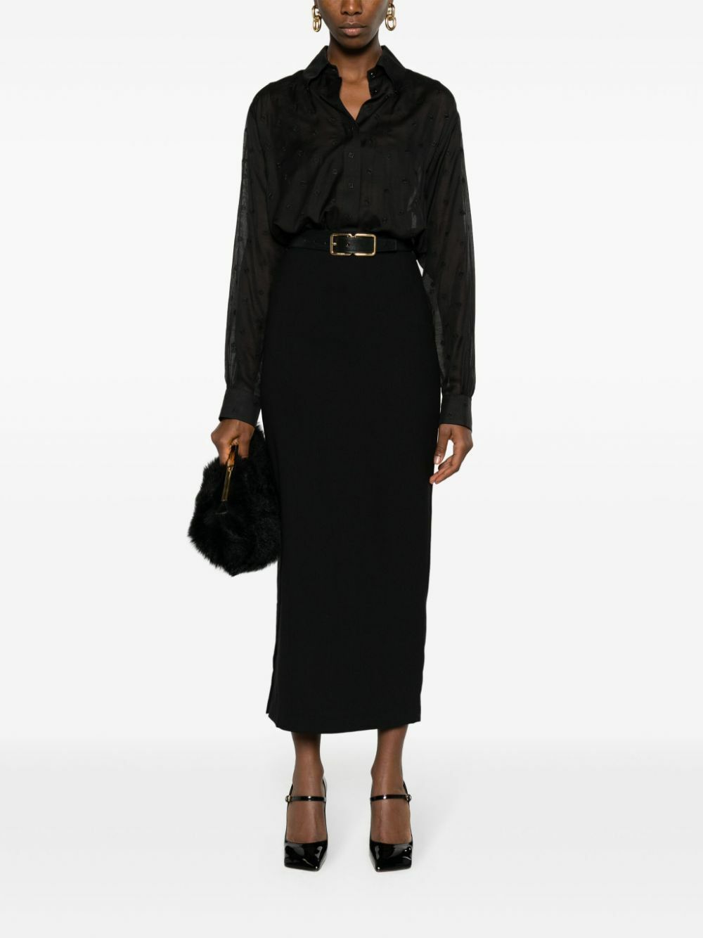 o1s1wg110226 Shirt in Black
