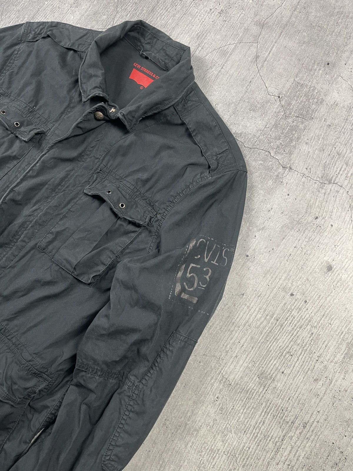 Levi's × Vintage Levis Black Commuter Jacket Size Large Size US L / EU 52-54 / 3 - 3 Thumbnail