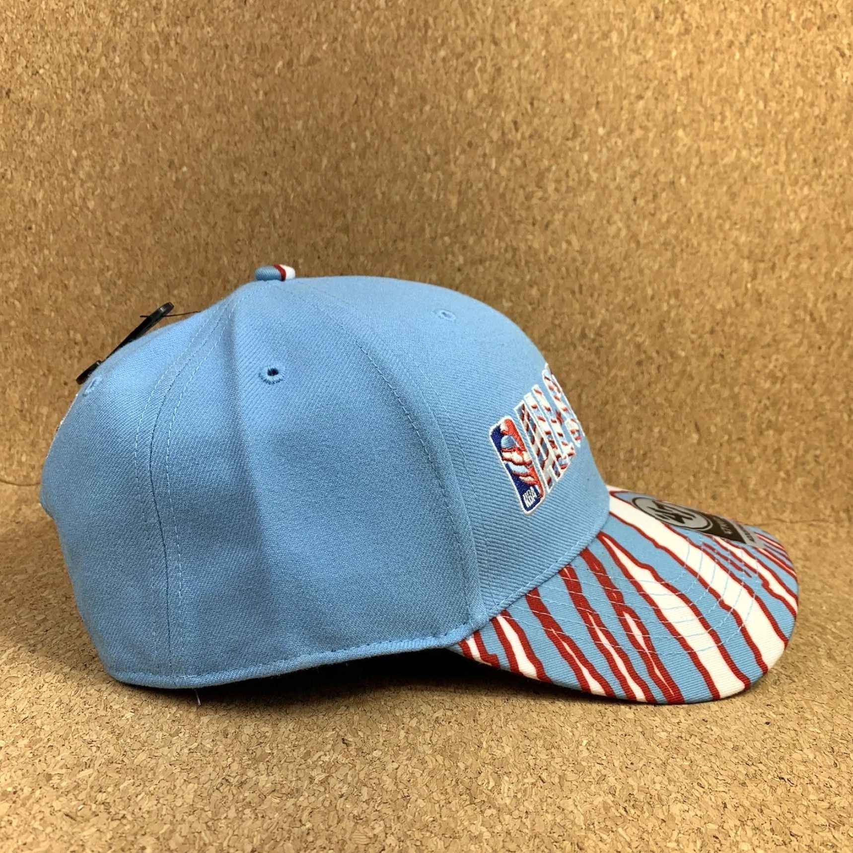 New Era NBA All Stars Chicago 2020 Cap Hat Blue/Red Camo New Era Snap Back Mens Baseball Size ONE SIZE - 4 Thumbnail