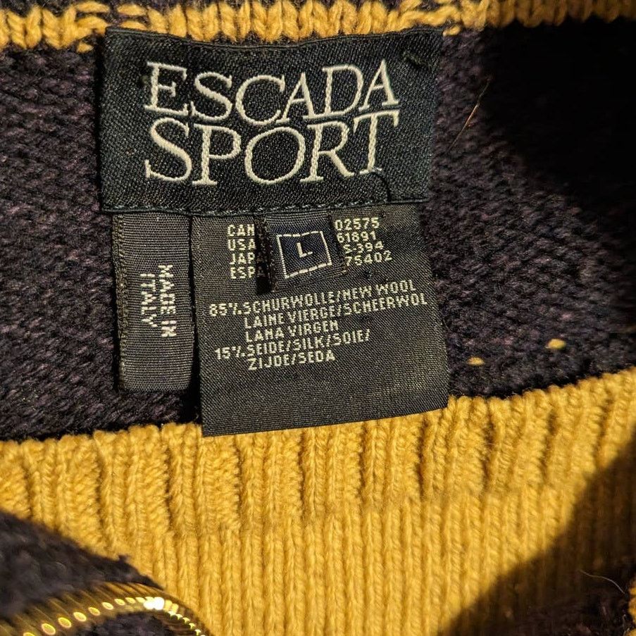 Escada Escada Sport Pullover / Large Size L / US 10 / IT 46 - 8 Thumbnail