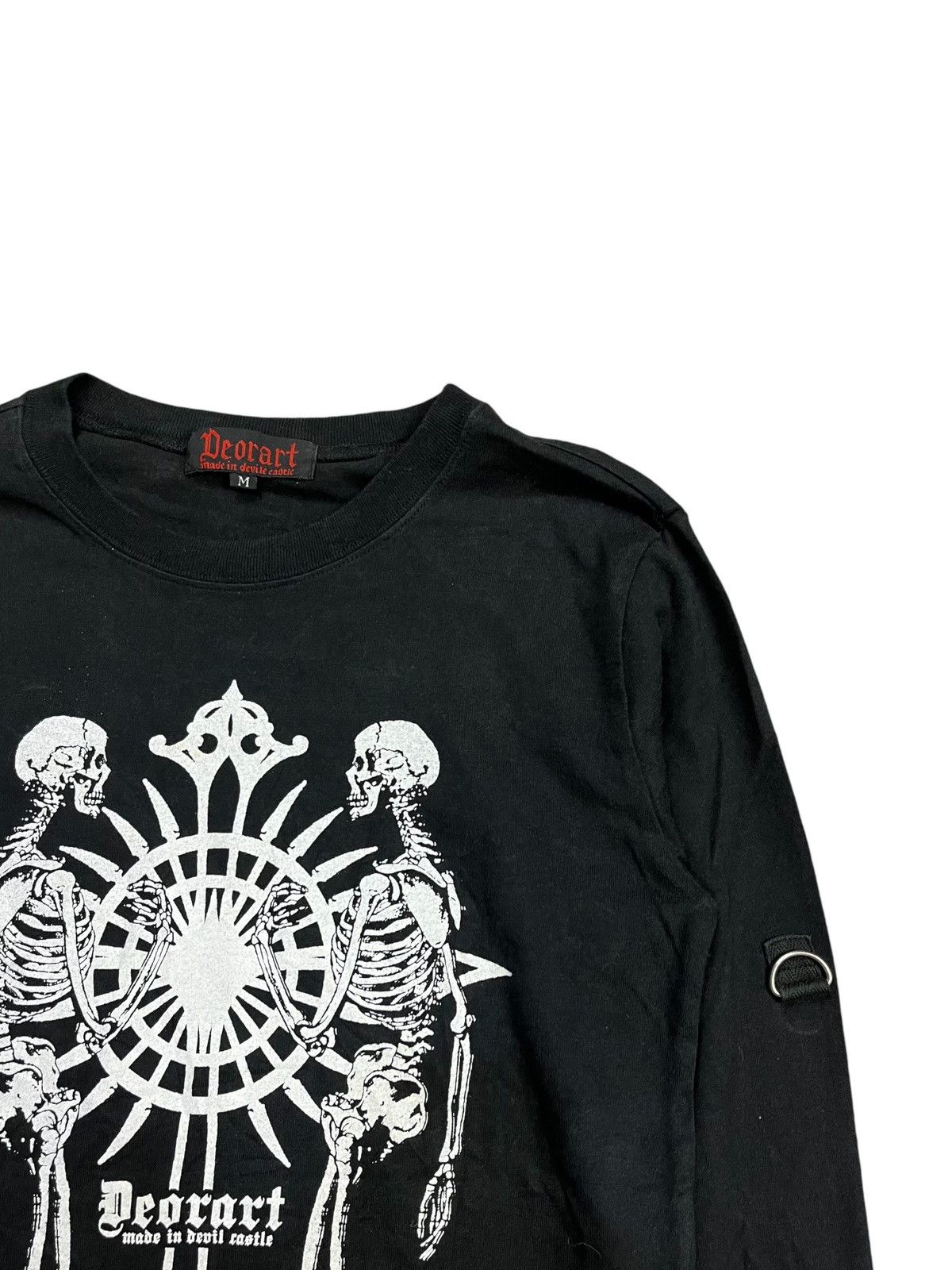 Hysteric Glamour 2000s Deodart - Double Skull Longsleeve Size US M / EU 48-50 / 2 - 3 Thumbnail