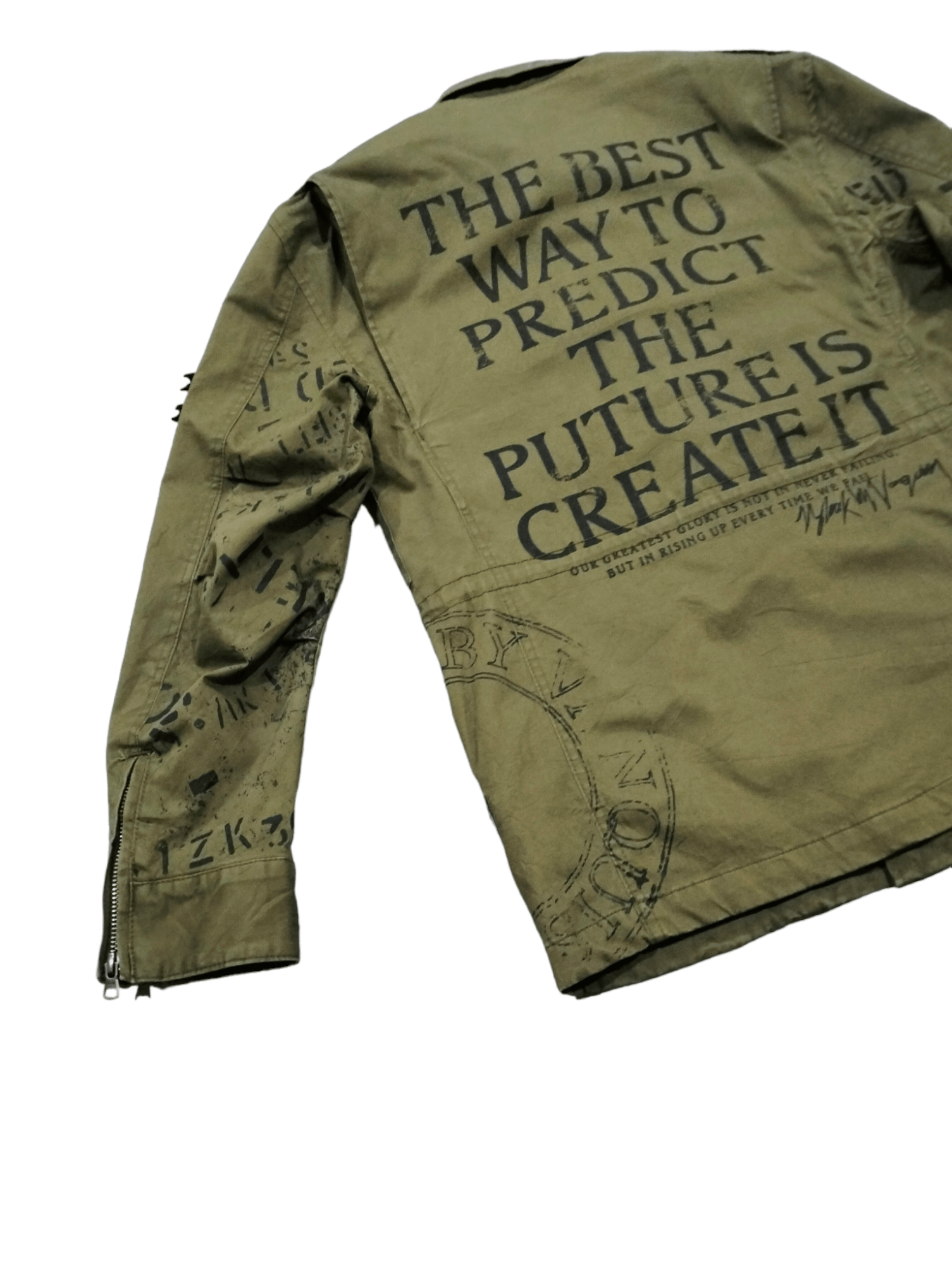 Vanquish Black By Vanquish Military Style Zipper Jacket Size US M / EU 48-50 / 2 - 11 Thumbnail