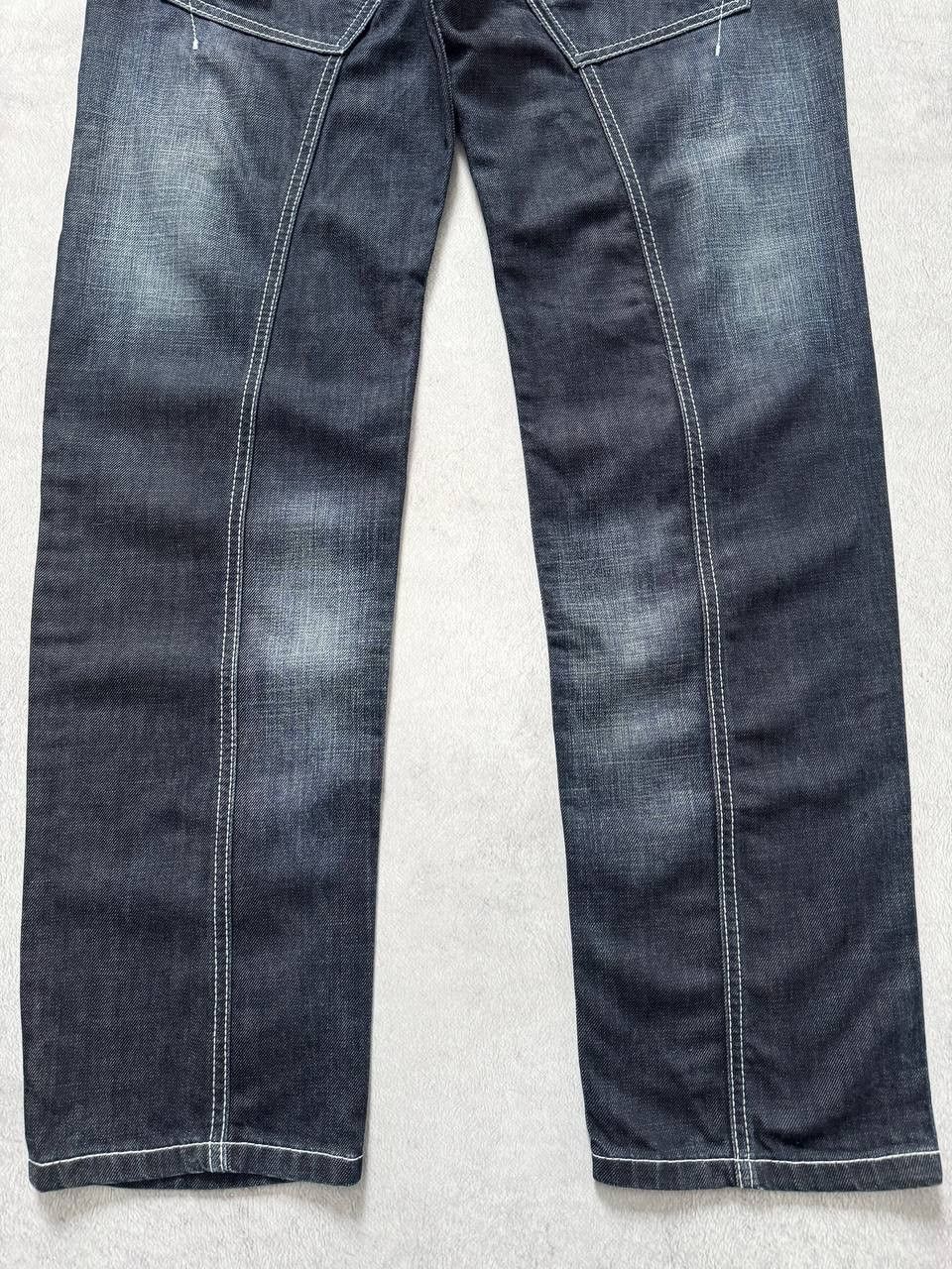 Japanese Brand Y2K Wampir Dark Denim Jeans Size US 36 / EU 52 - 6 Thumbnail