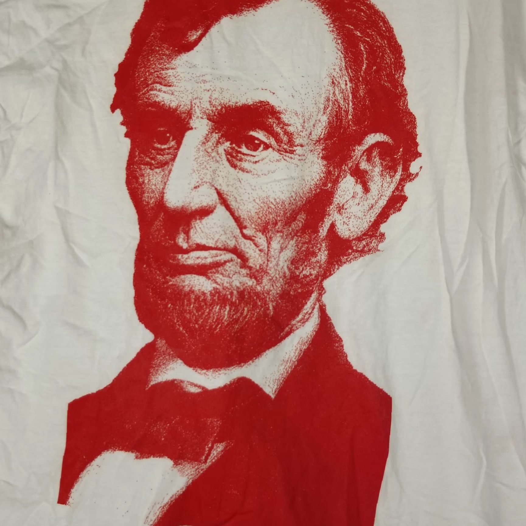 Jerzees Vintage 1990s Lincoln High School T-Shirt Men XL Red Cotton Logo 90s School Birds Eagles Size US XL / EU 56 / 4 - 2 Thumbnail