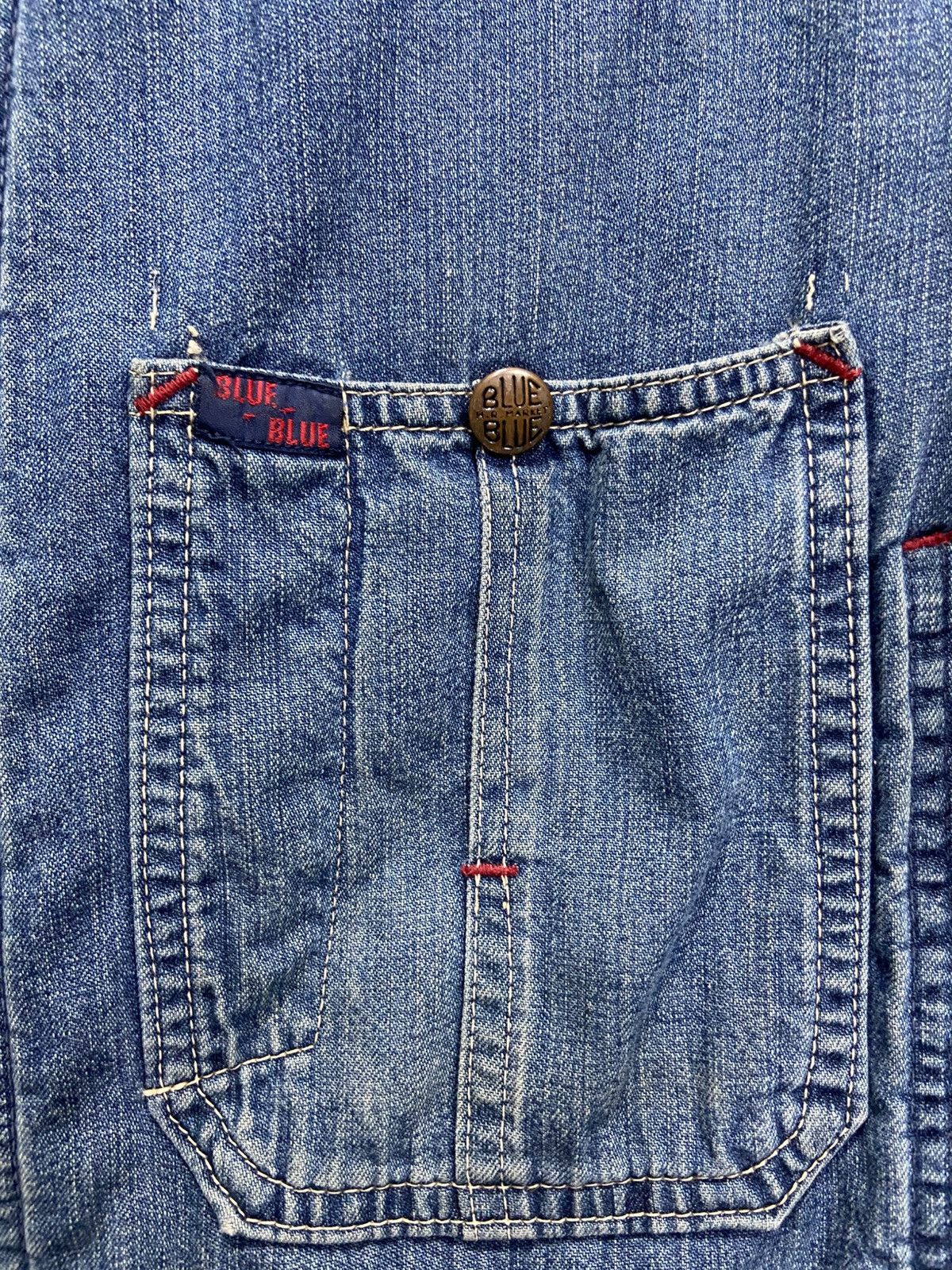 Blue Blue Japan Vintage Blue Blue Japan Arigato Denim Jacket Size US L / EU 52-54 / 3 - 8 Thumbnail