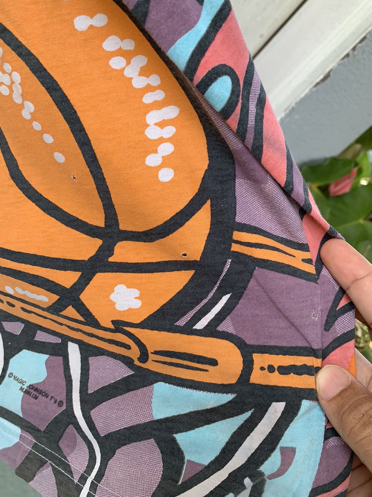 NBA × Vintage RARELY Vintage Distress OVP Phoenix Suns Magic Johnson Size US XXL / EU 58 / 5 - 18 Thumbnail