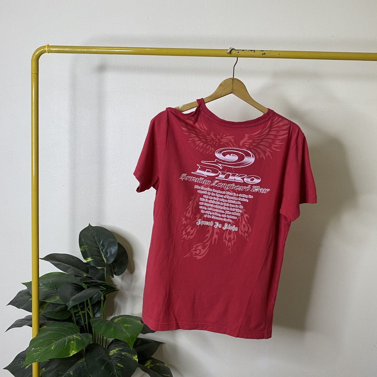 Vintage Y2K Piko Surf Nice Affliction Design Distressed T Shirt Size US M / EU 48-50 / 2 - 1 Thumbnail