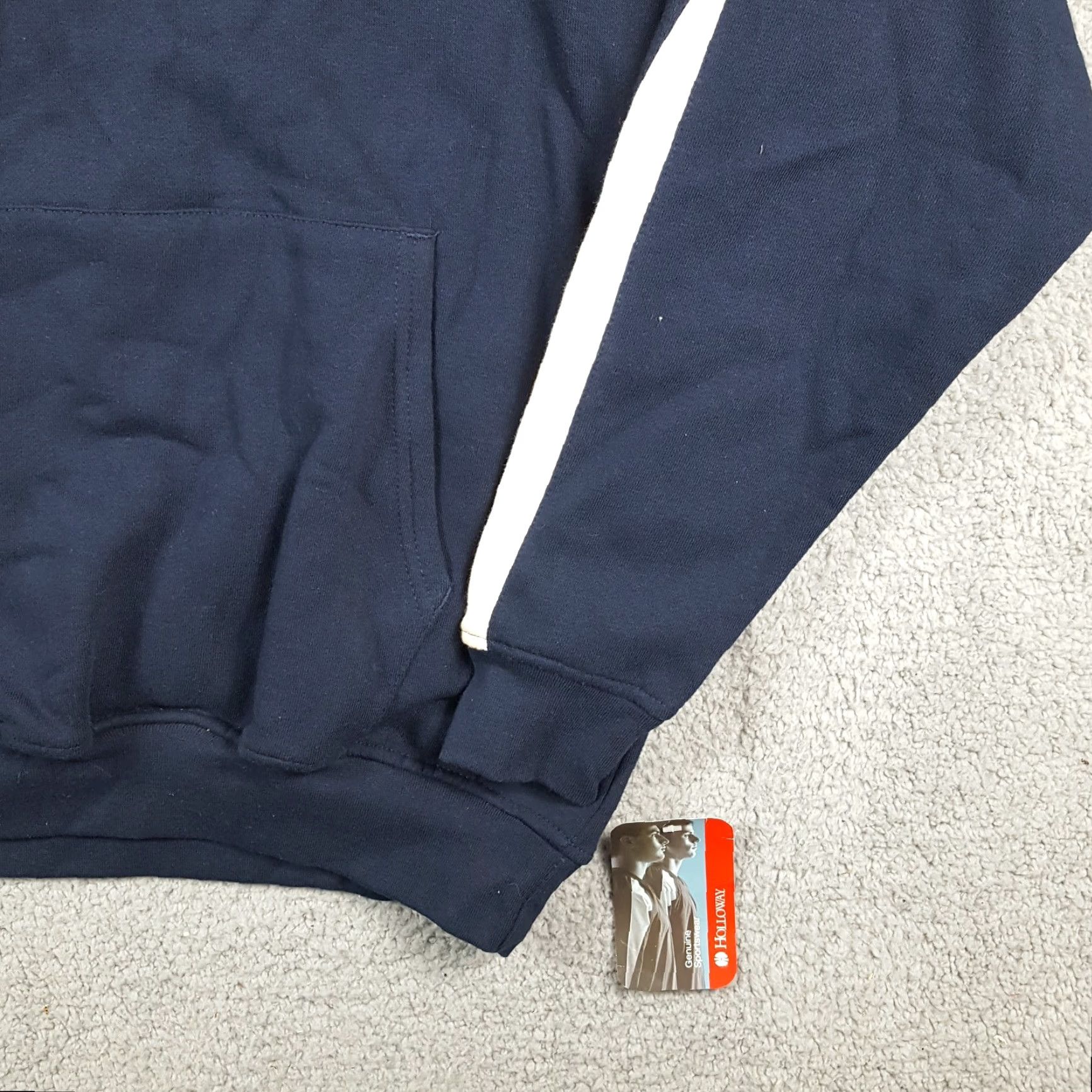 Holloway Vintage Holloway Men’s Navy Blue Athletic Hoodie Size Small Fleece Pullover 90s Grunge Y2K Size US S / EU 44-46 / 1 - 3 Thumbnail