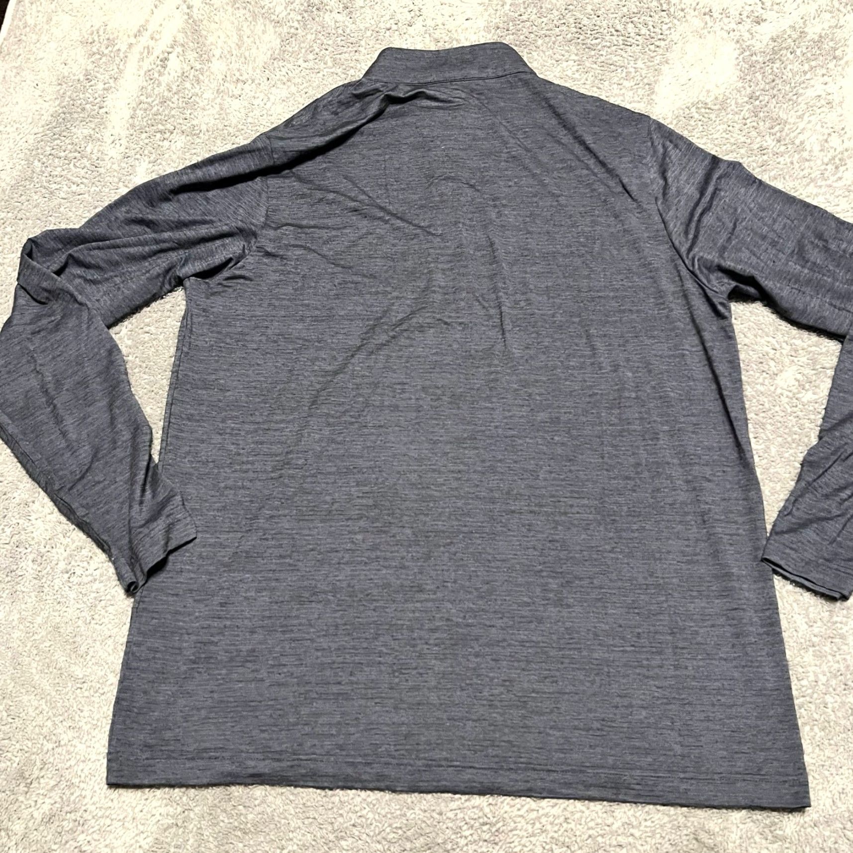 TravisMathew Travis Mathew Shirt Mens Large Blue Quarter Zip Golf Long Sleeve Performance Shirt Mens Large Blue Quarter Zip Golf Long Sleeve Performance Size US L / EU 52-54 / 3 - 4 Thumbnail