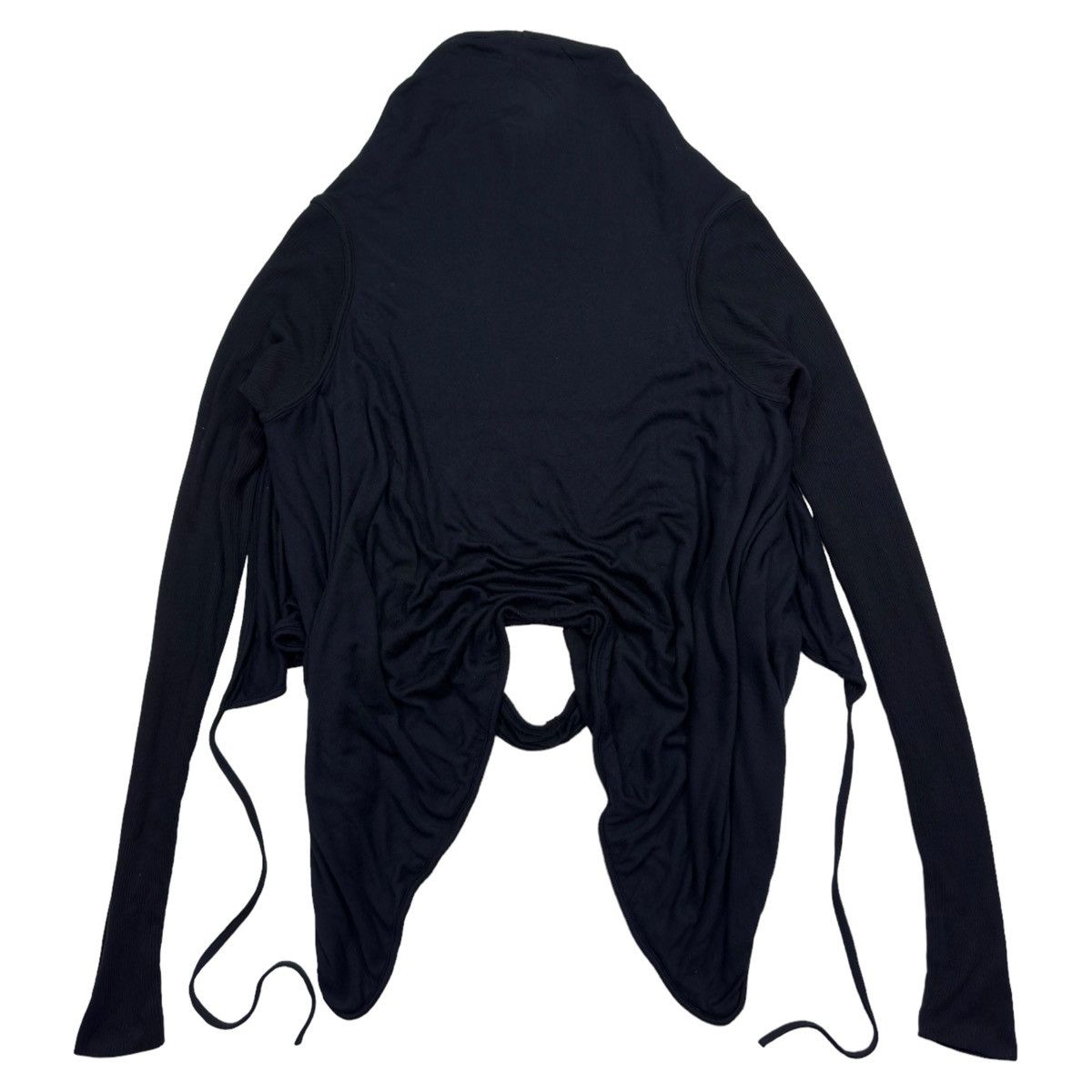 Rick Owens Rick Owens Double Layered Avant Garde Cardigan Size S black Size US S / EU 44-46 / 1 - 4 Thumbnail