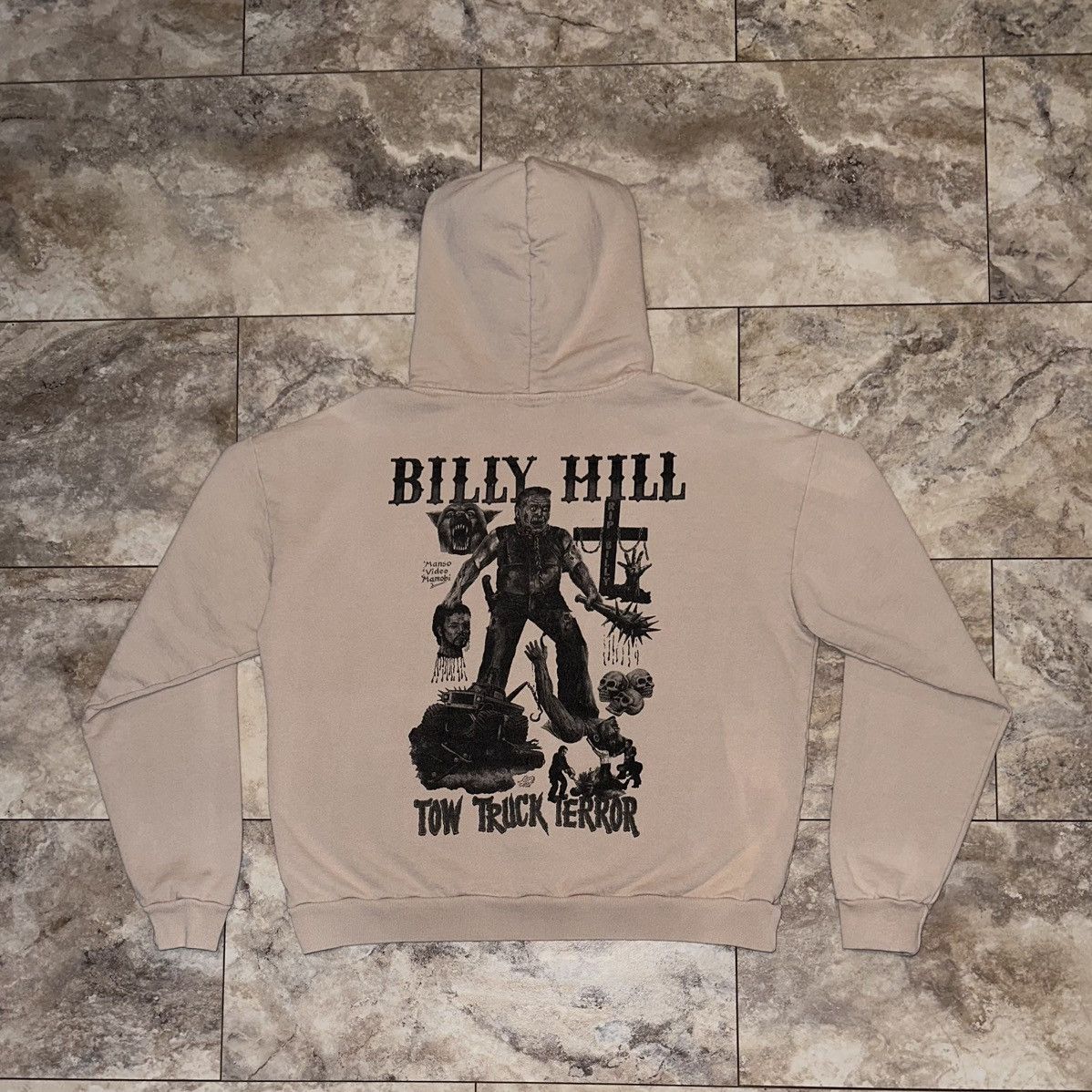 Billy Hill Billy Hill Tow Truck Terror Horror Pullover Hoodie Beige XL Size US XL / EU 56 / 4 - 2 Thumbnail