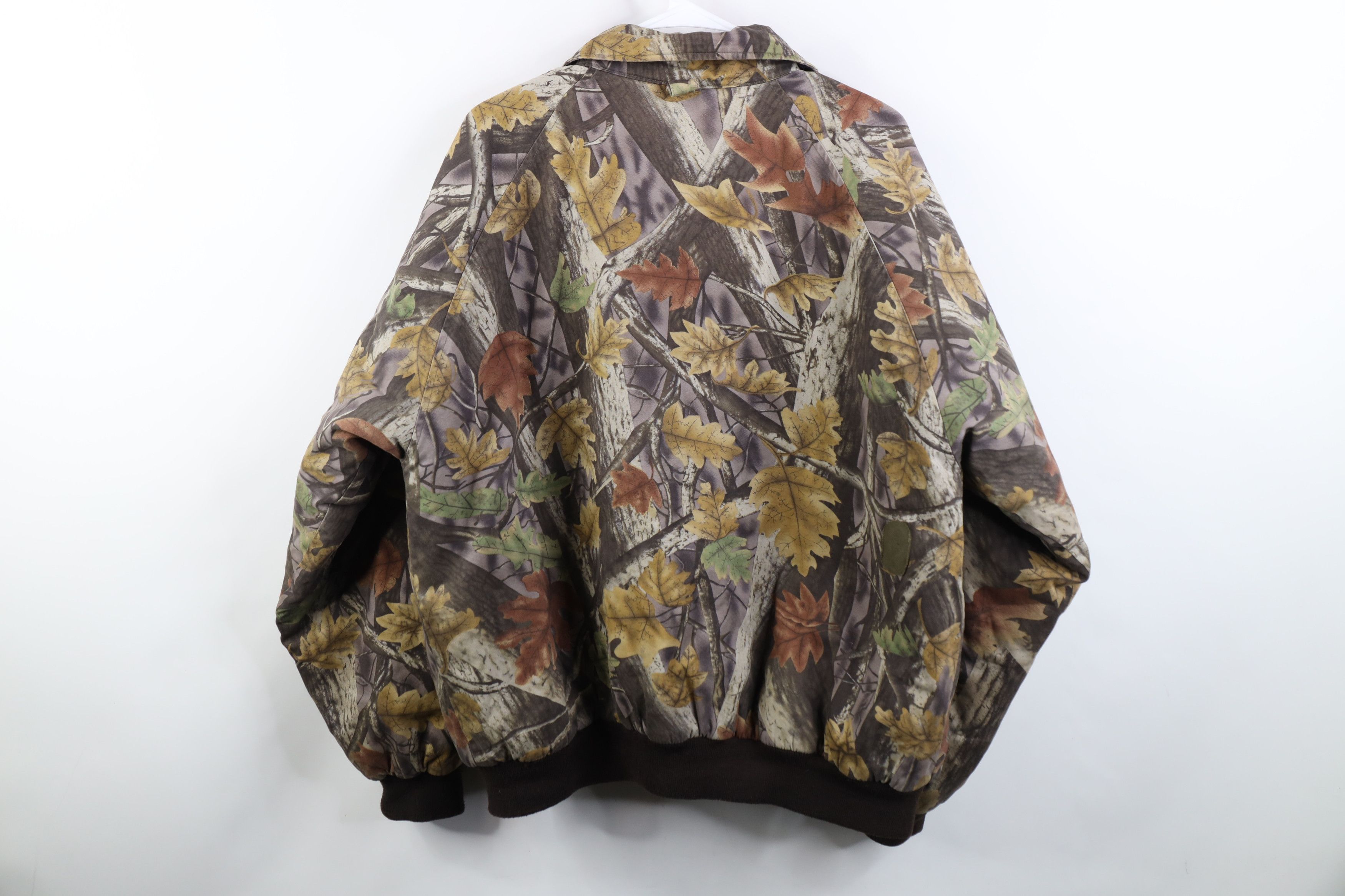 Vintage Vintage 90s Streetwear Camouflage Quilted Bomber Jacket Size US XL / EU 56 / 4 - 11 Thumbnail