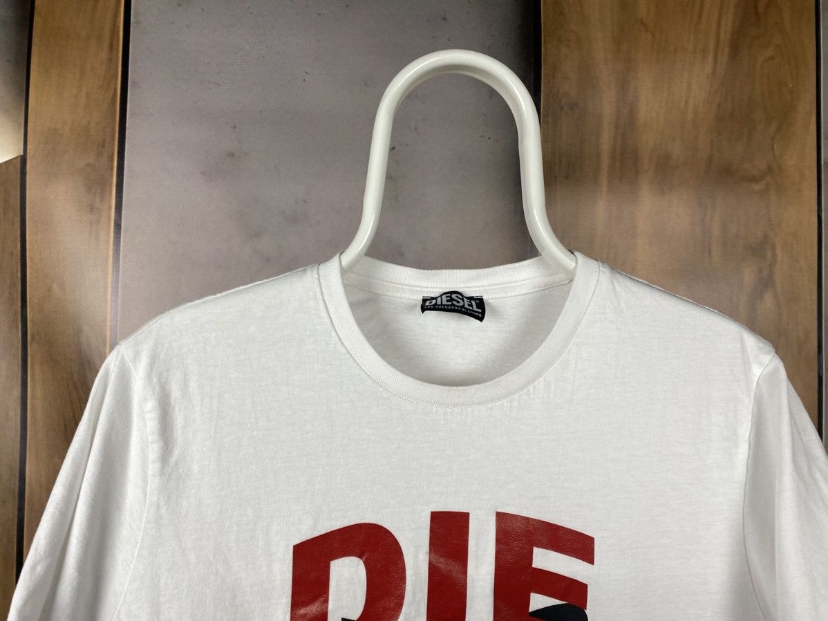 Diesel 🗿Luxury T-Shirt Diesel For Successful Living Big Logo 🗿 Size US L / EU 52-54 / 3 - 4 Thumbnail