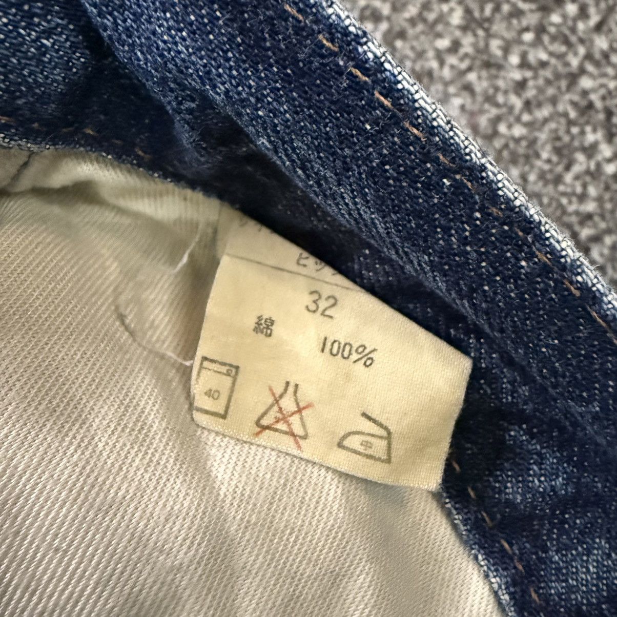 Wrangler Vintage Wideleg Wrangler Blue Bell Selvedge Aging Wash Denim Size US 32 / EU 48 - 17 Thumbnail
