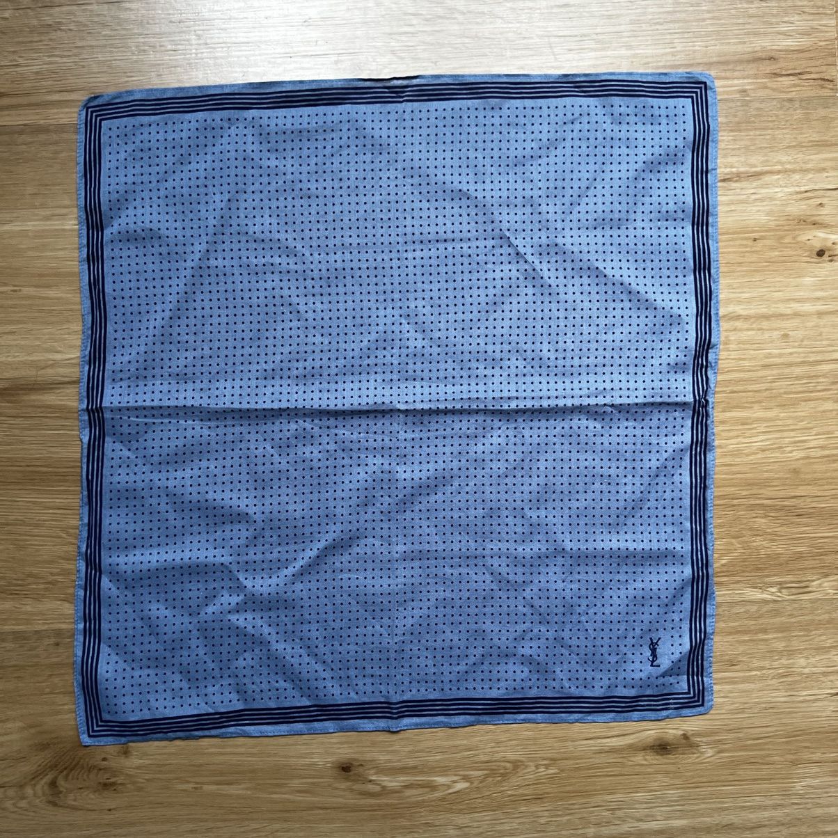 Yves Saint Laurent Yves Saint Laurent YSL Handkerchief Scarf Size ONE SIZE - 2 Thumbnail