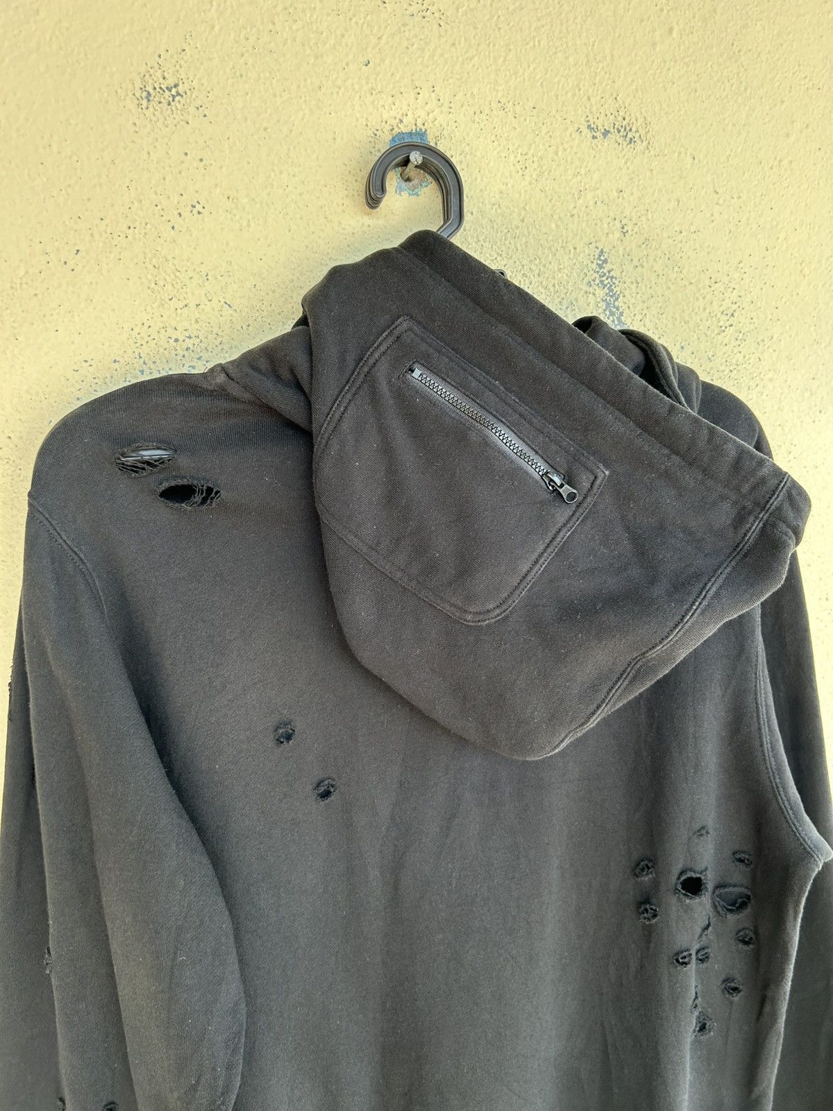 Japanese Brand × Seditionaries Leflah Raw Cul 621 Gunshots Designed Distressed Hoodie Size US M / EU 48-50 / 2 - 8 Thumbnail