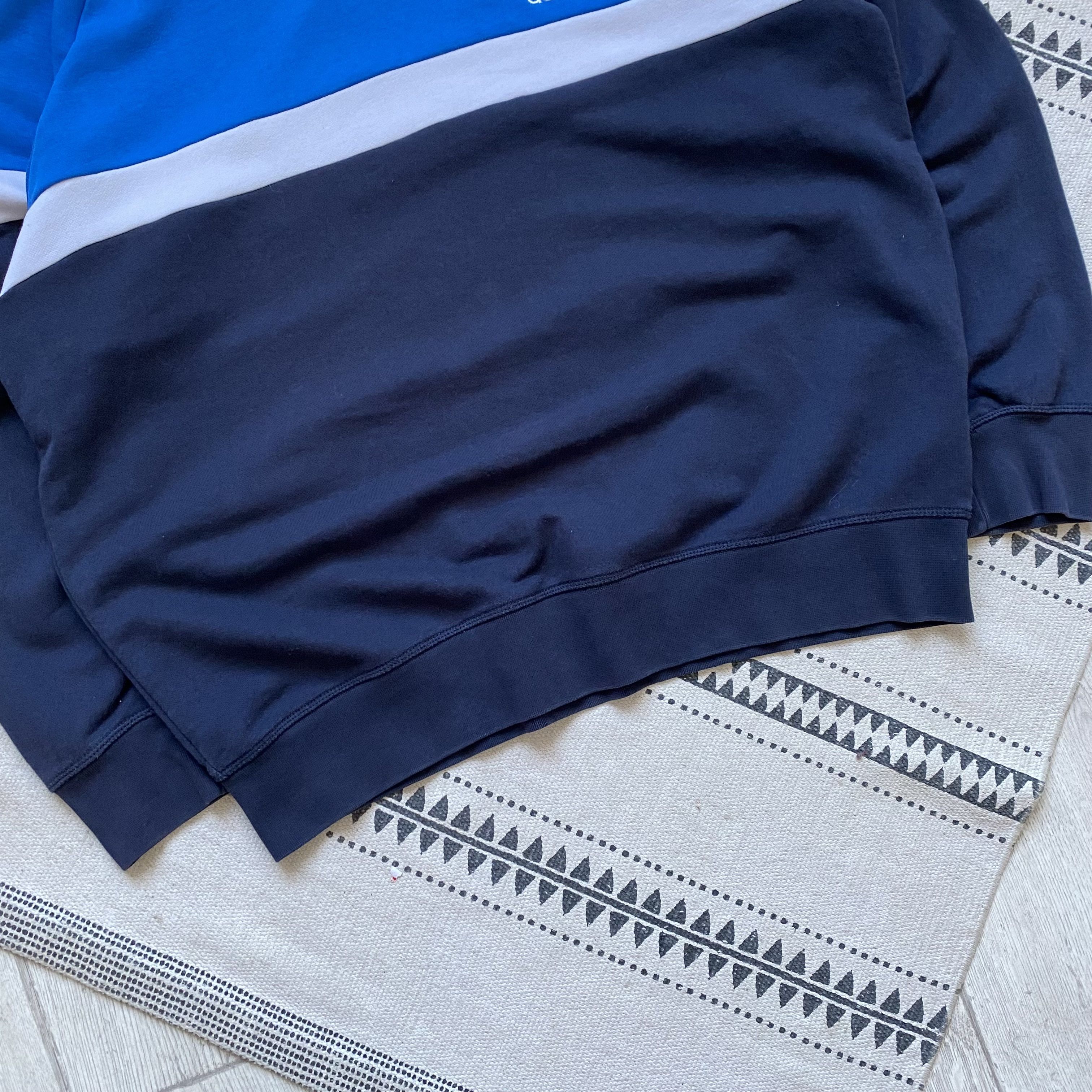 Adidas Vintage 00s Adidas baggy sweatshirt mini logo Crewneck Size US XL / EU 56 / 4 - 3 Thumbnail