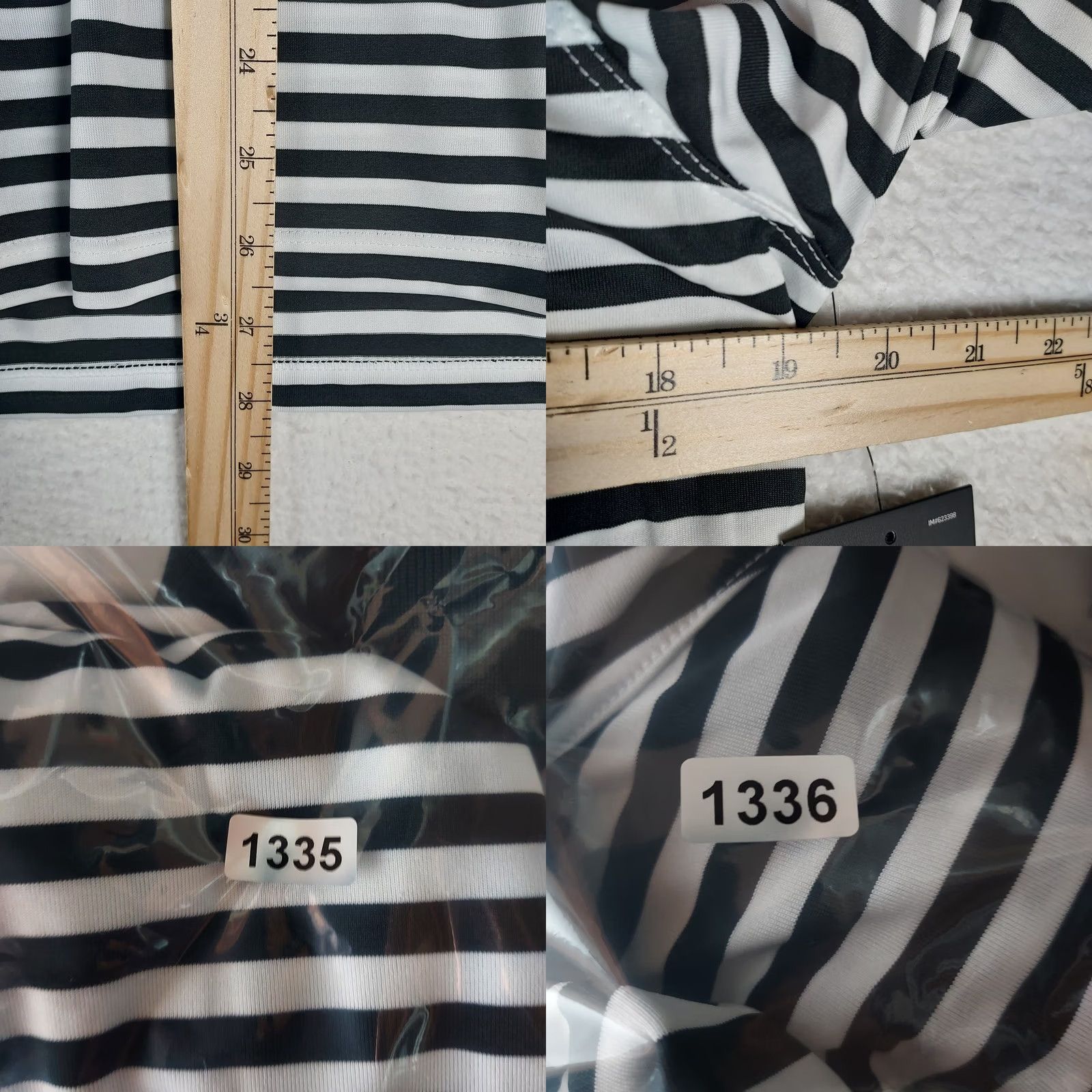 Nike Nike Dri-FIT Striped Golf Polo Shirt S Black White Nike Logo Women/Men? Size US S / EU 44-46 / 1 - 8 Thumbnail