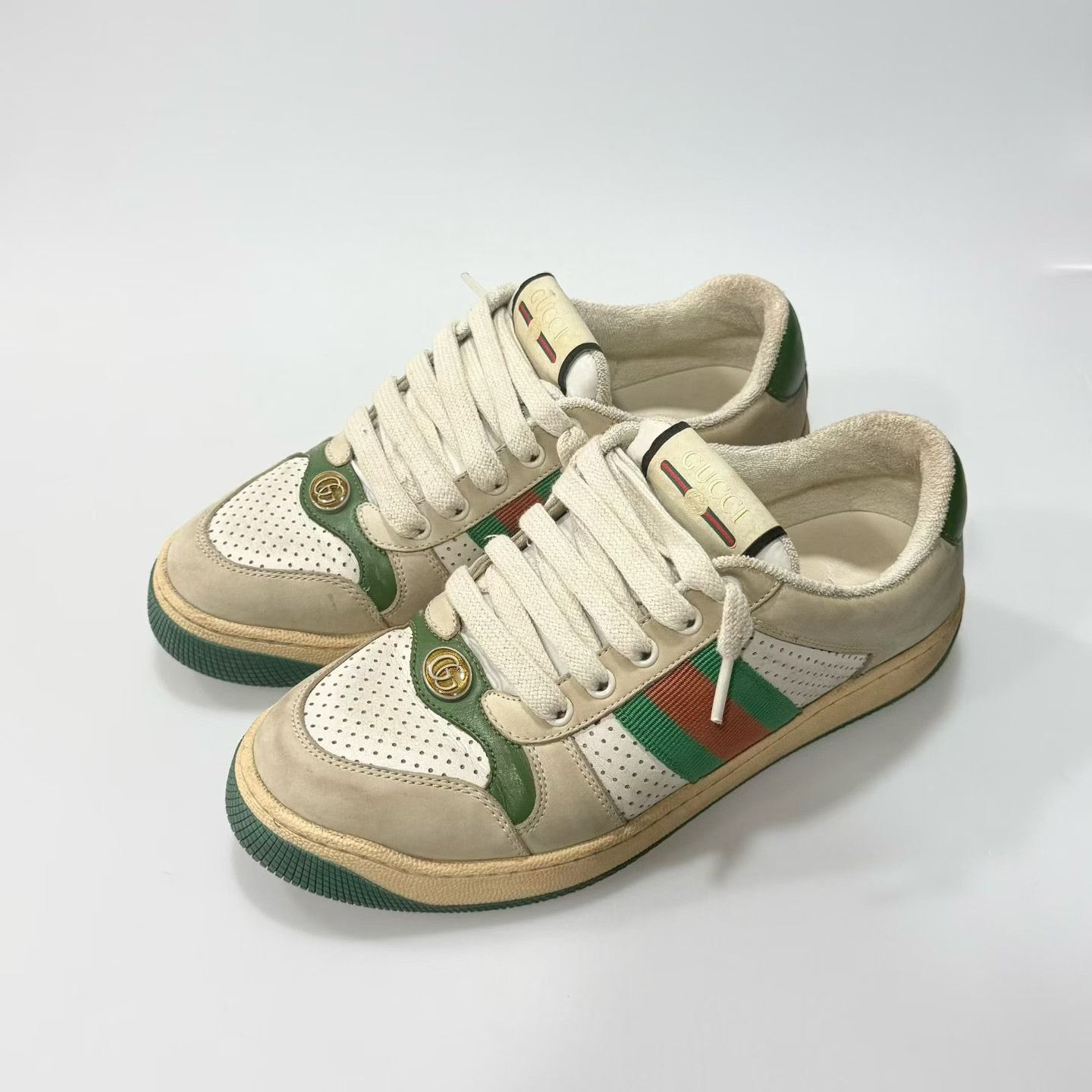 Gucci Gucci Dirty Shoes Size US 6.5 / IT 36.5 - 1 Thumbnail