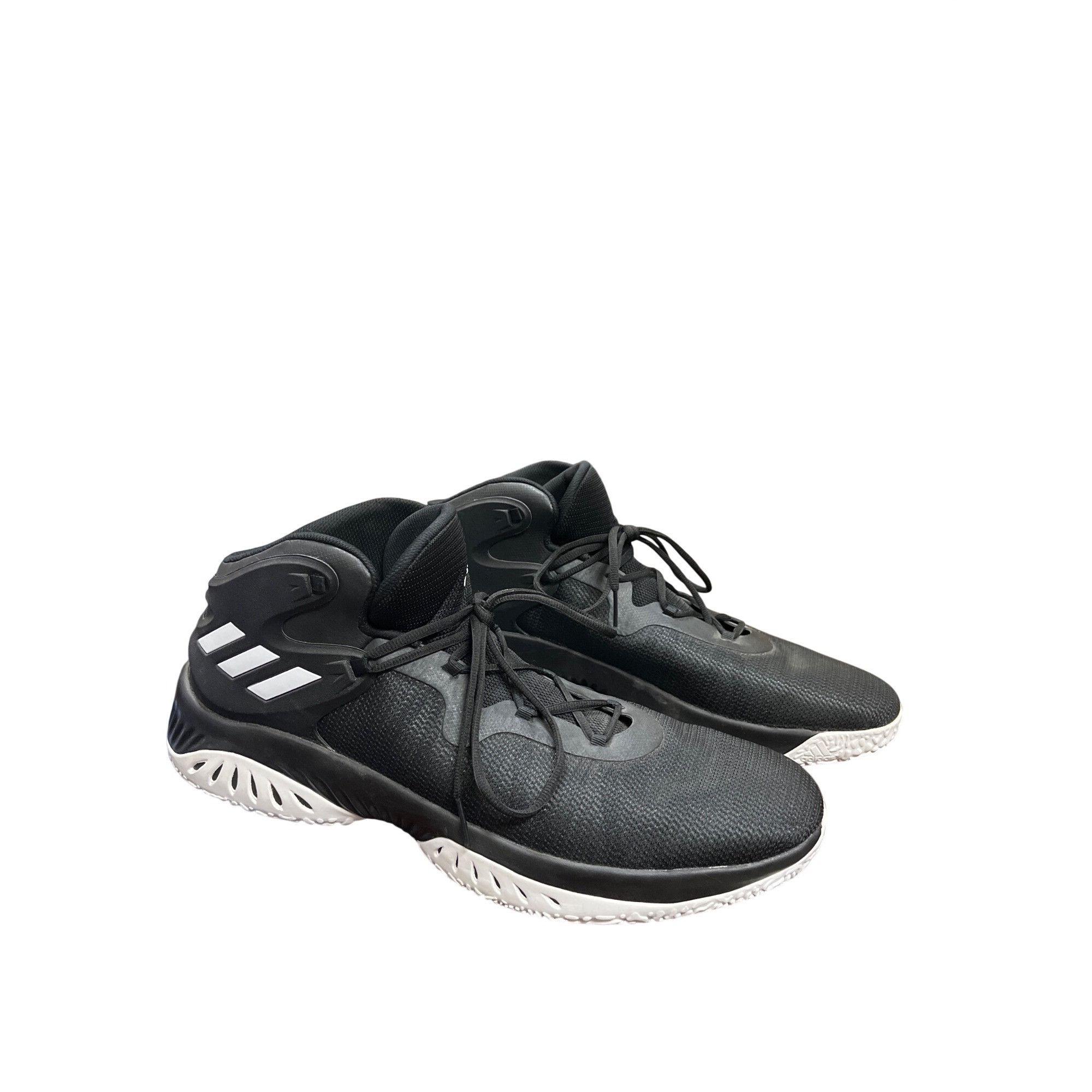 Adidas Adidas Pro Bounce mens black leather basketball sneakers rar Size US 15 / EU 48 - 4 Thumbnail