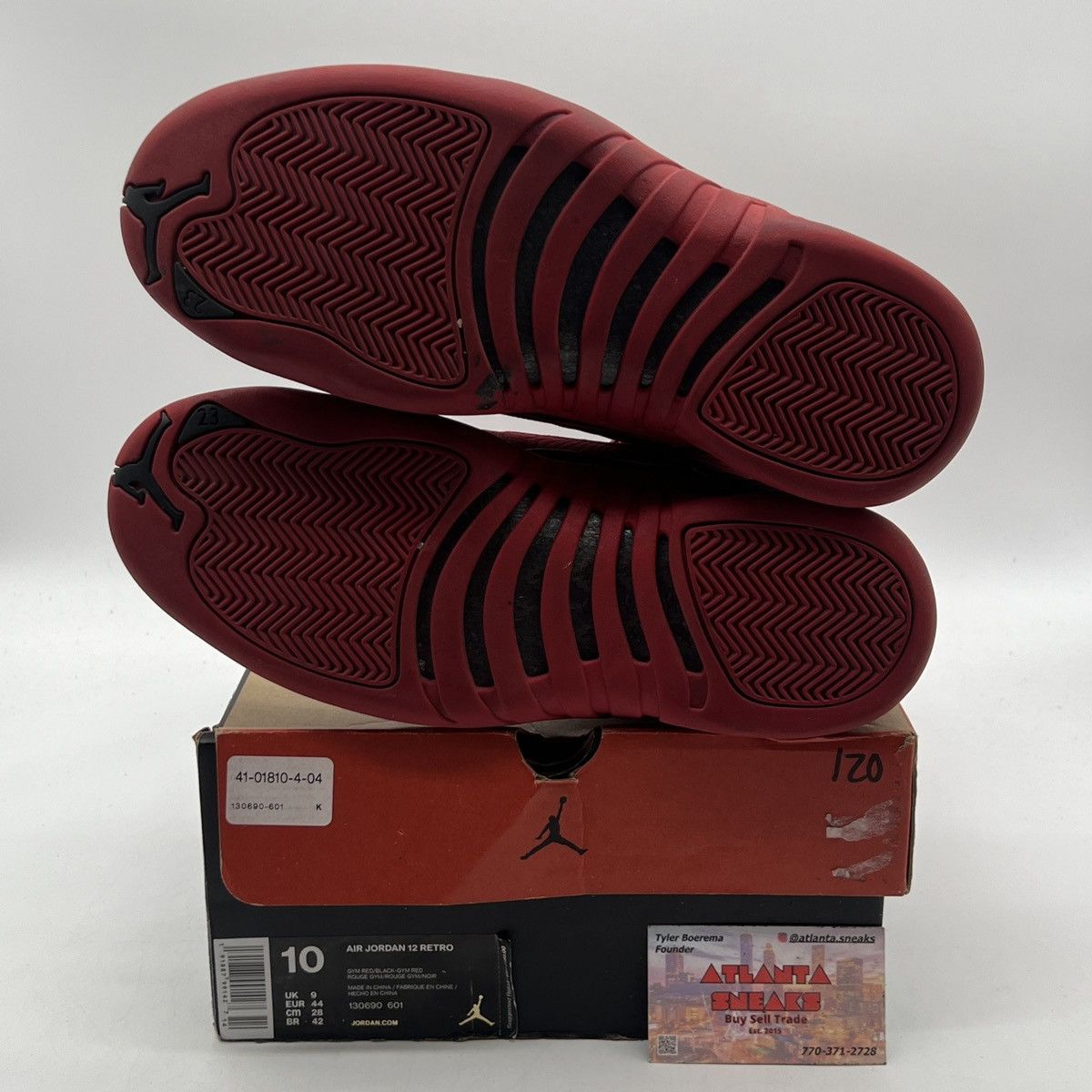 Jordan Brand Air Jordan 12 gym red Size US 10 / EU 43 - 8 Thumbnail