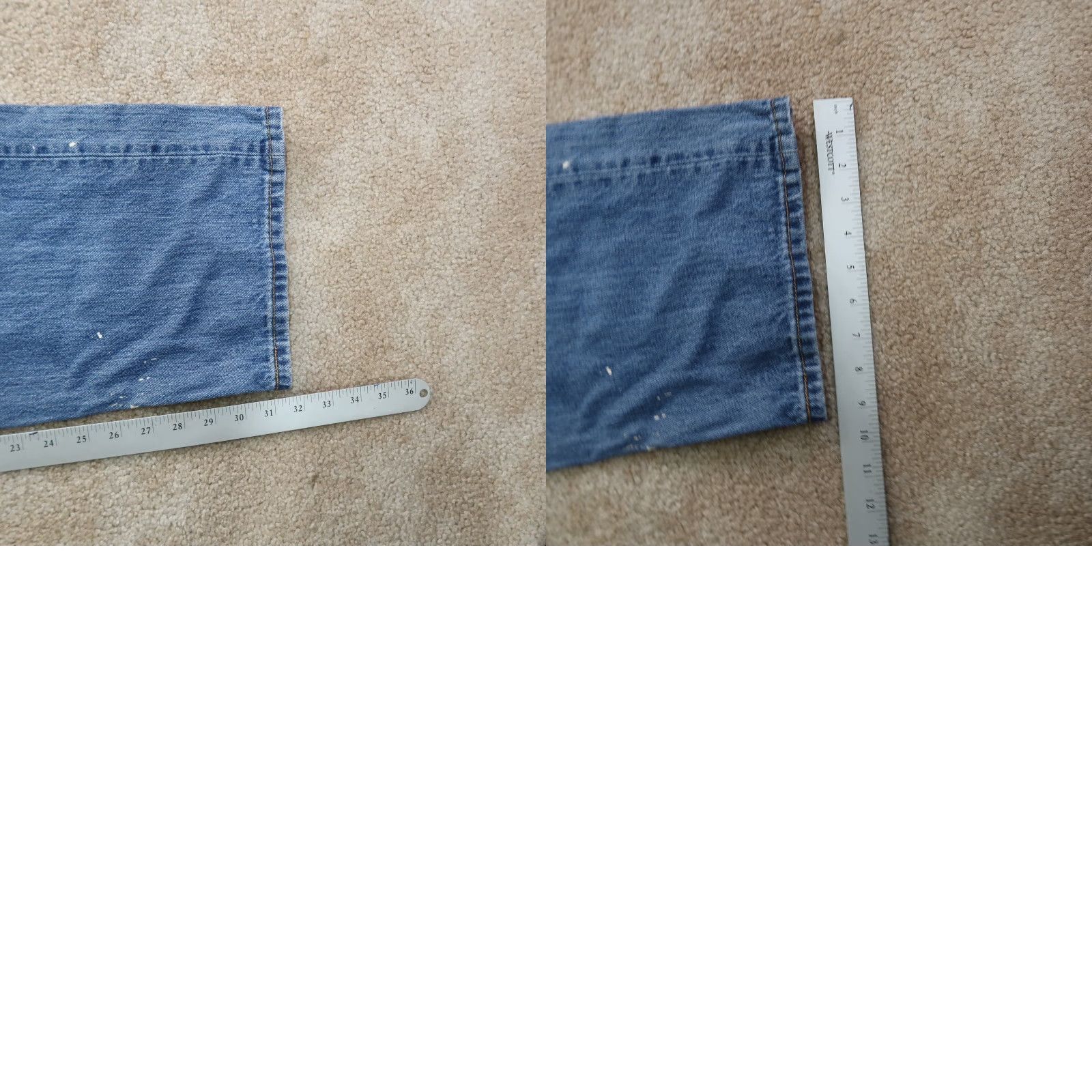 Levi's VINTAGE Levi's 501 Jeans Men 42x32 Blue Denim Distressed Button Fly 5-Pocket Regular Waist Blue Mens Jeans Size US 42 / EU 58 - 10 Thumbnail