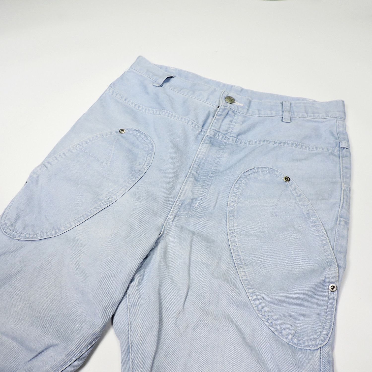 Issey Miyake MERCIBEAUCOUP BY ISSEY MIYAKE DENIM LONG PANTS Size US 31 - 10 Thumbnail