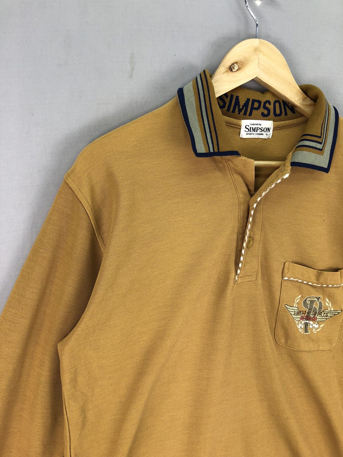 Japanese Brand × Vintage Vintage Simpson Sport Casual Australia Size US L / EU 52-54 / 3 - 2 Thumbnail
