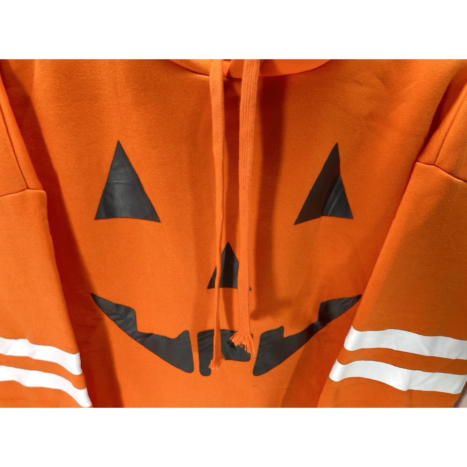 Vintage VINTAGE Spadehill Pumpkin Jack O Lantern Hoodie Sweatshirt Women Medium Halloween NWOT Size M / US 6-8 / IT 42-44 - 4 Thumbnail