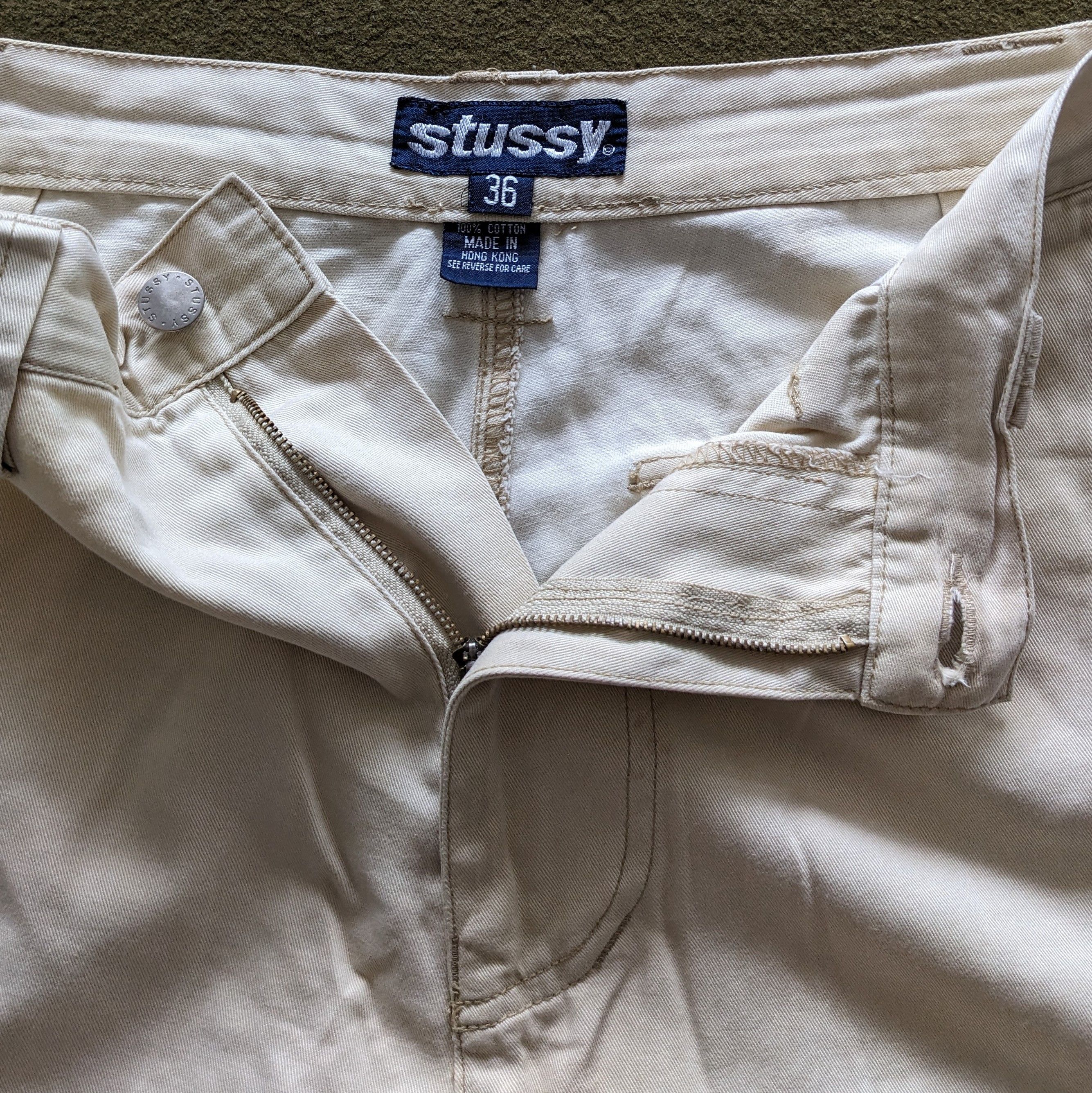 Stussy Vintage STUSSY Outdoor Streetwear Style Custom Short Pants Size US 34 / EU 50 - 5 Thumbnail