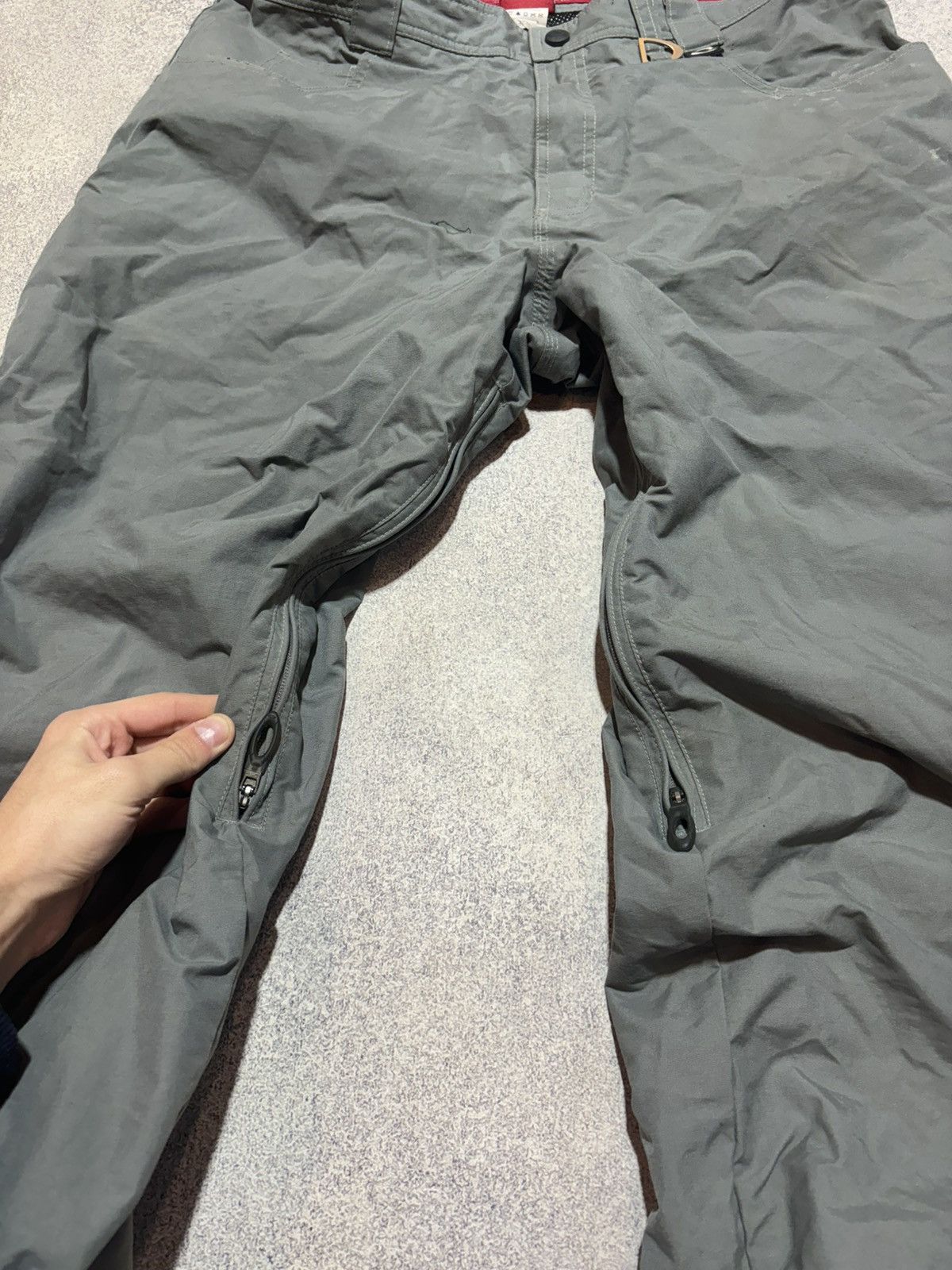 Oakley × Vintage 90s Oakley Software Knee Patch Snowboard Pants Size XL Size US 36 / EU 52 - 4 Thumbnail
