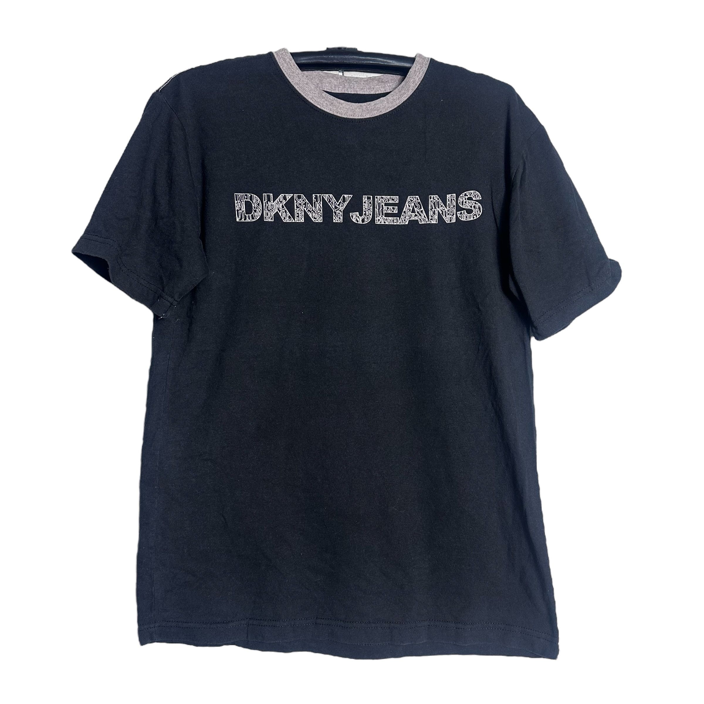 DKNY 🔥RARE🔥Vintage DKNY Jeans Spell Out T-shirt Size US S / EU 44-46 / 1 - 1 Thumbnail