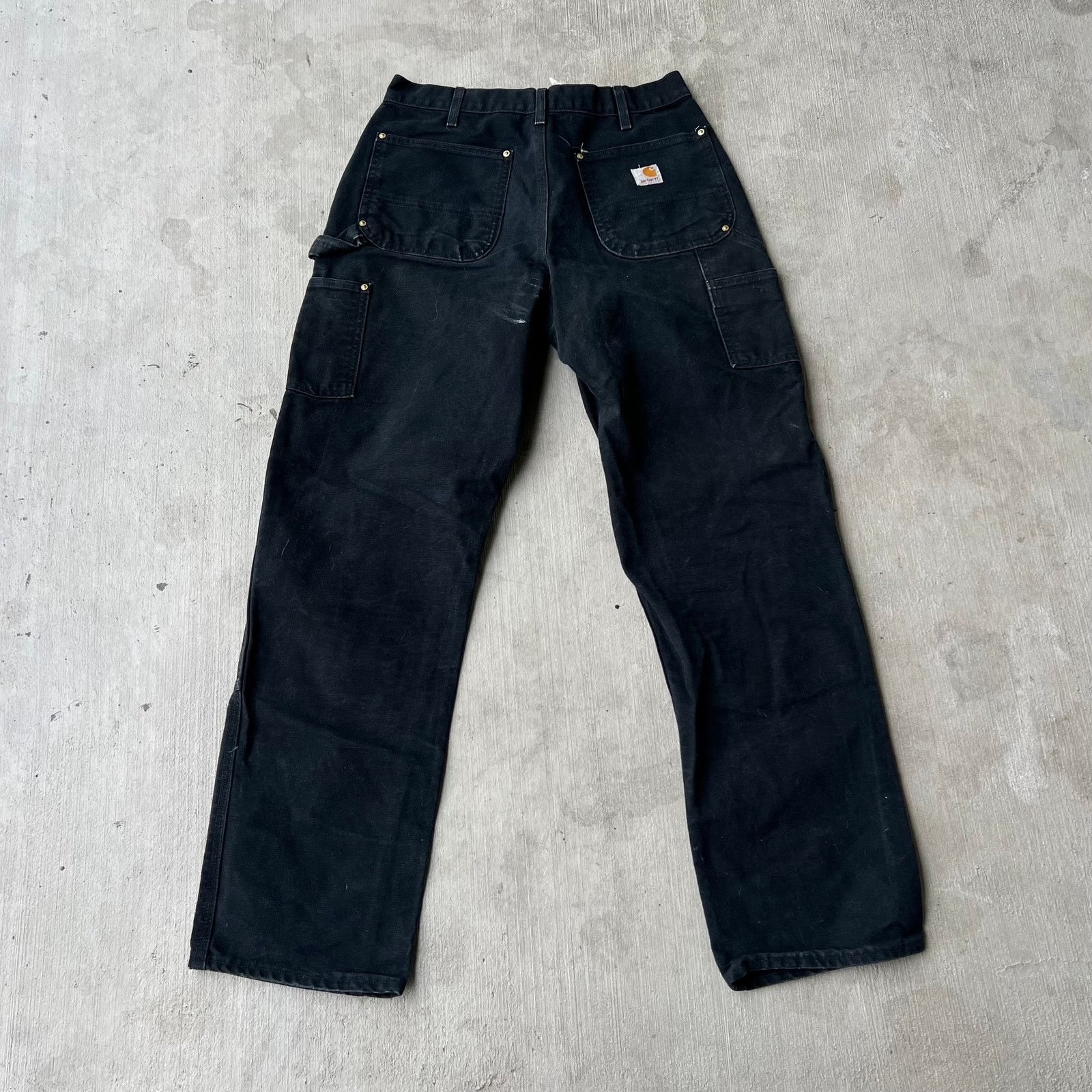 Carhartt × Vintage Carhartt black double knee work wear carpenter pants Size US 30 / EU 46 - 5 Thumbnail