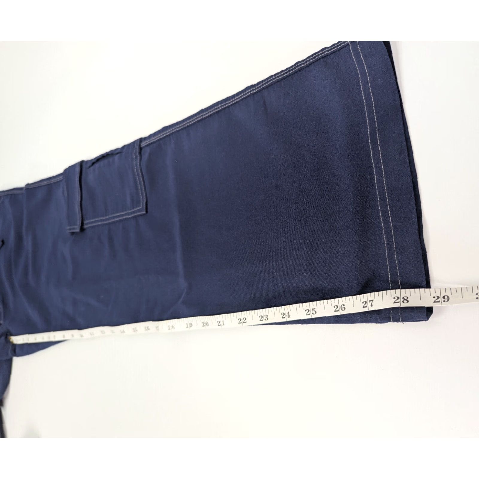Vintage FitGear Krav Maga Cargo Pants Navy Blue XS 36 Inseam 29 in Stretch Men Pants Size US 36 / EU 52 - 6 Thumbnail