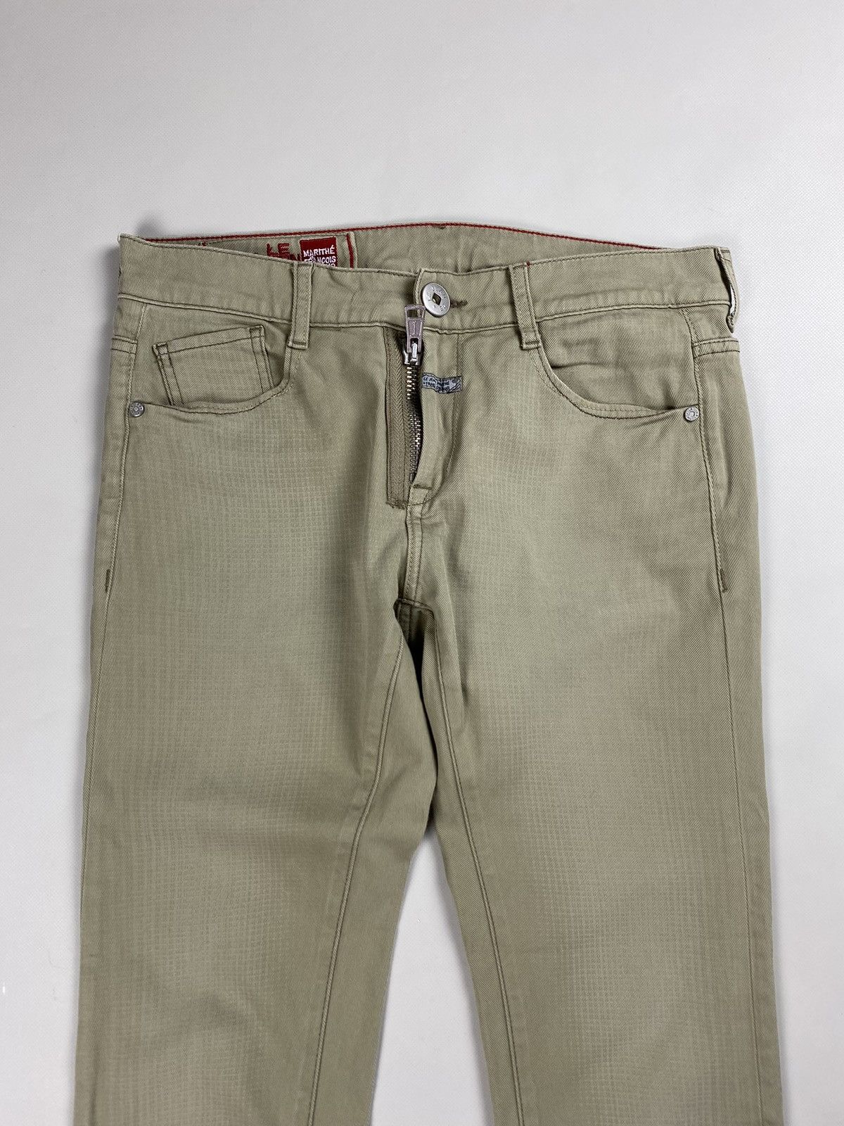 Marithe + Francois Girbaud × Vintage Marithe Francois Girbaud vintage ladies avant-garde jeans Size 30" / US 8 / IT 44 - 5 Thumbnail