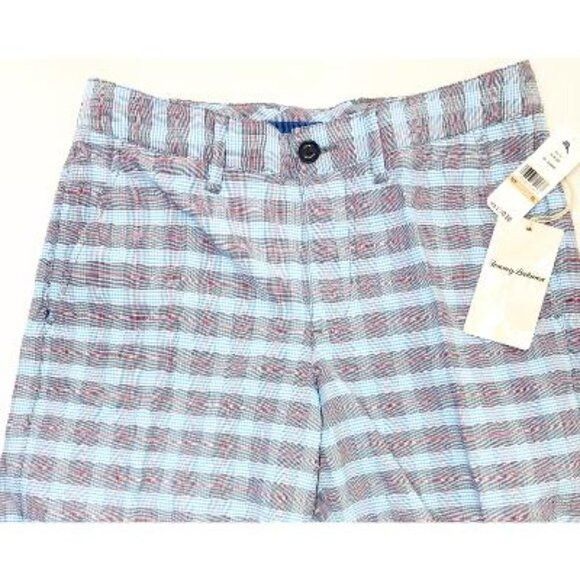 Tommy Bahama Tommy Bahama Mens Blue Checked Pockets Lightweight Long Golf Size US 28 / EU 44 - 4 Thumbnail