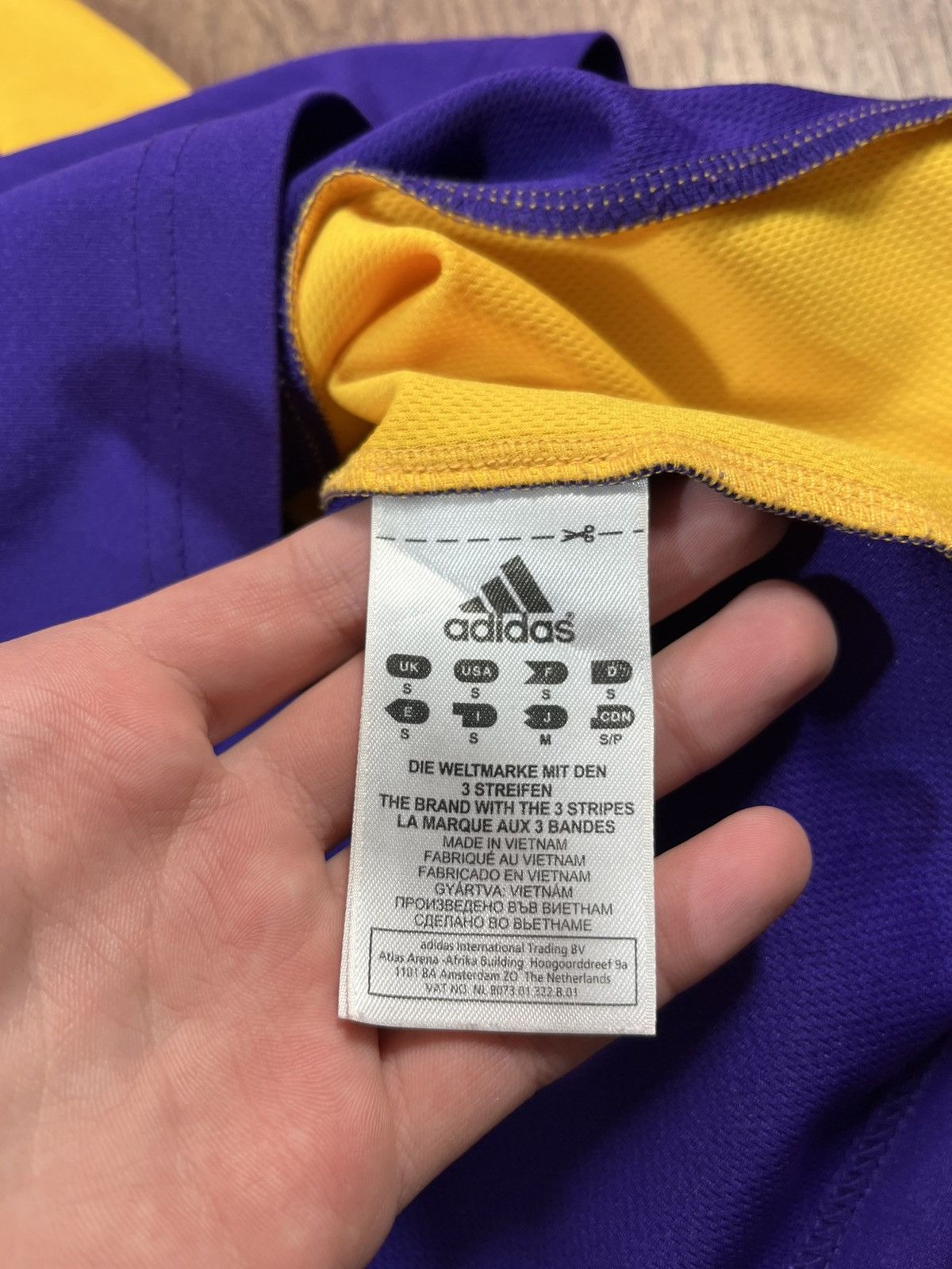 NBA Howard NBA Lakers Adidas Basketball 🏀 Jersey Size US S / EU 44-46 / 1 - 10 Thumbnail