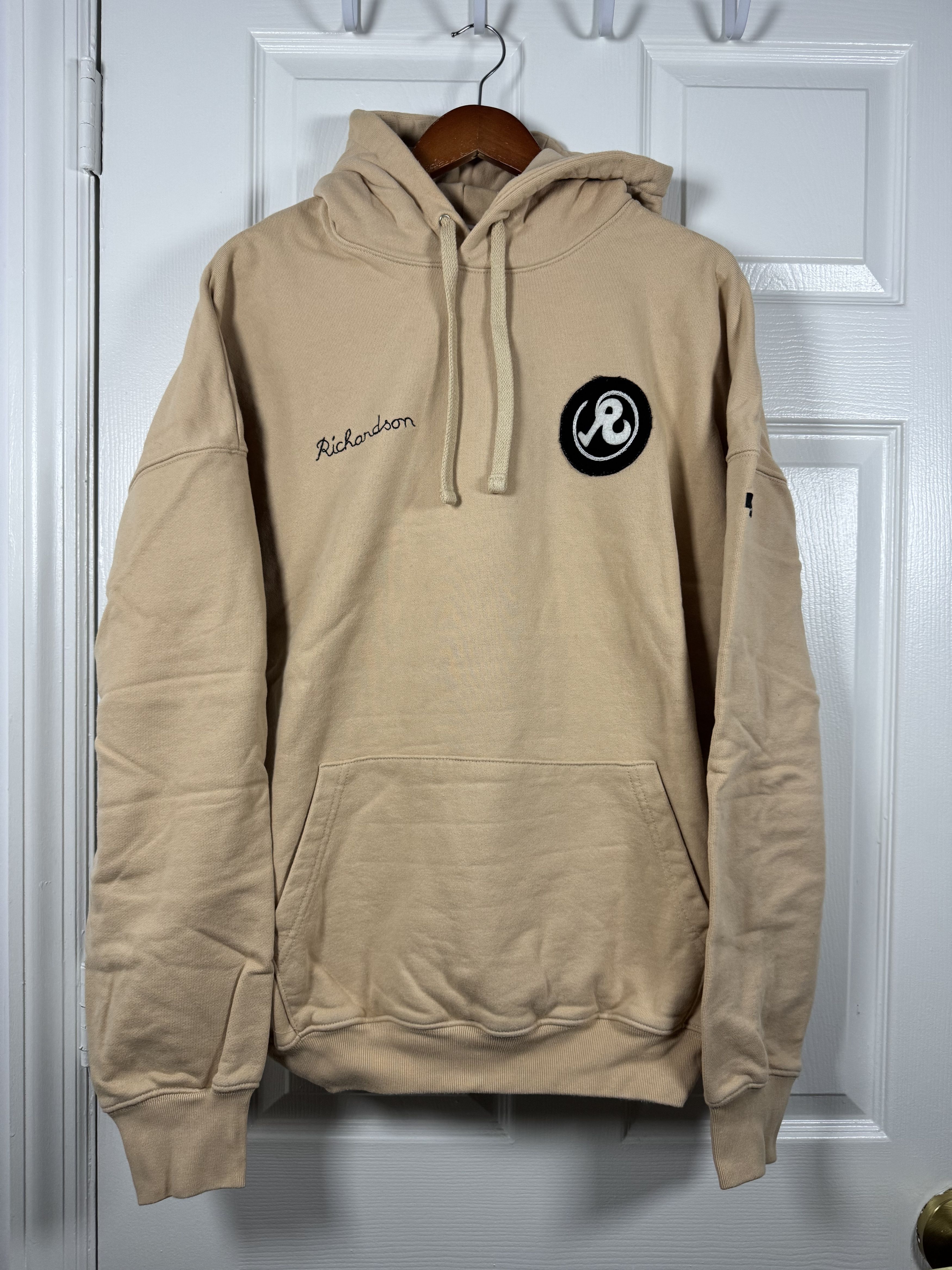 Richardson Richardson Hardware R Glyph Hoodie Large Beige Size US L / EU 52-54 / 3 - 1 Thumbnail