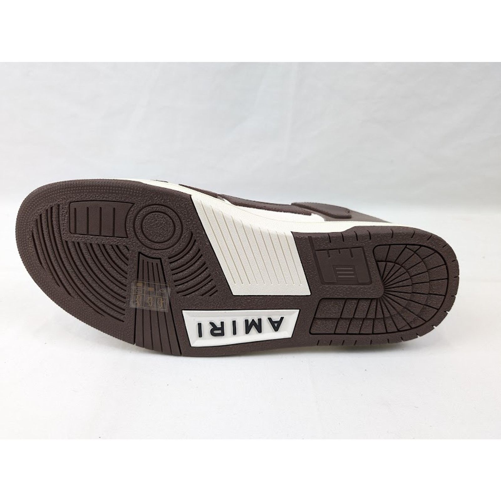 Amiri o1rshd1 Skelton Low-Top Sneakers in Brown Size US 9 / EU 42 - 9 Thumbnail