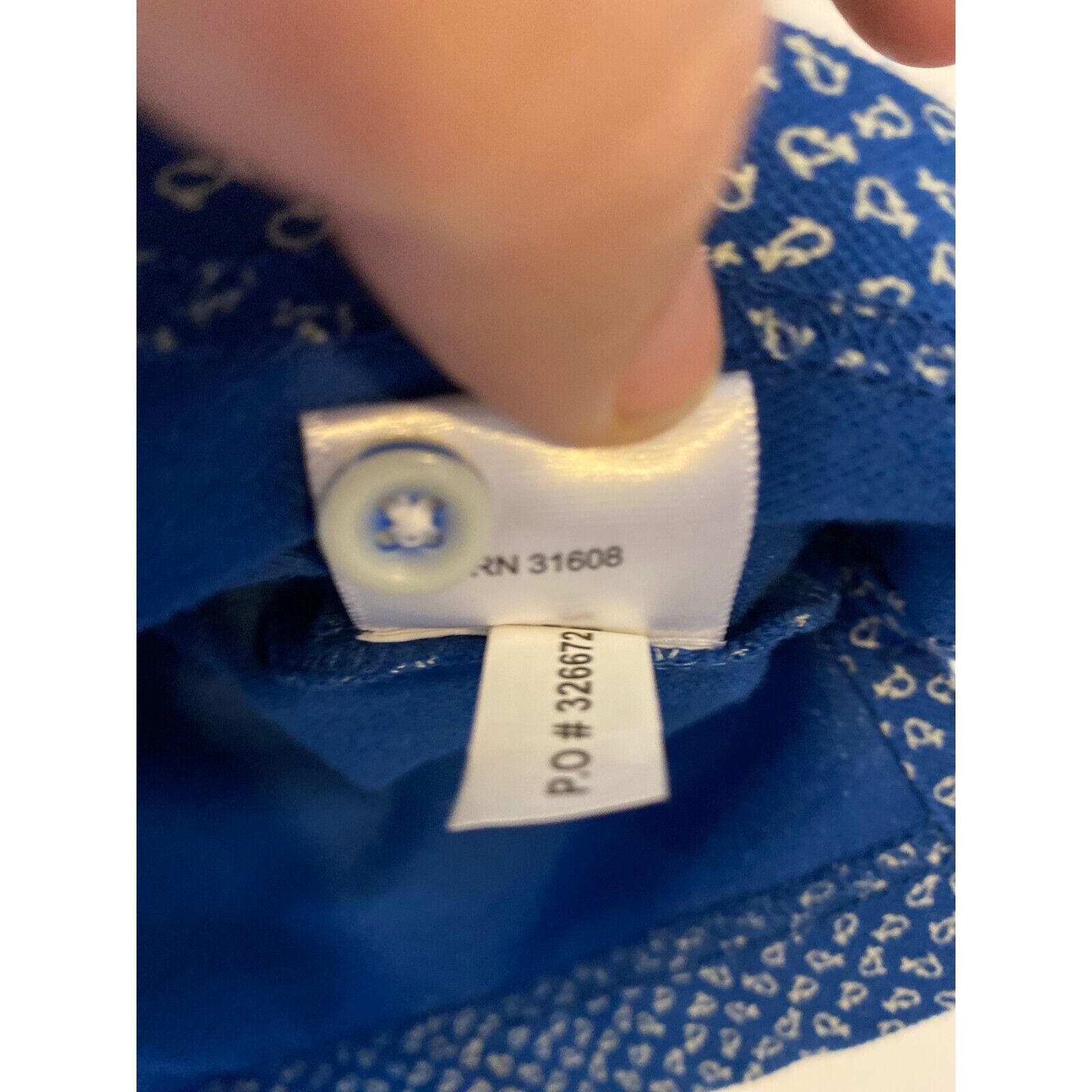 Jos. A. Bank Jos. A. Bank XL Polo Shirt Tailor Fit Fish Print Stretch Size US XL / EU 56 / 4 - 10 Thumbnail