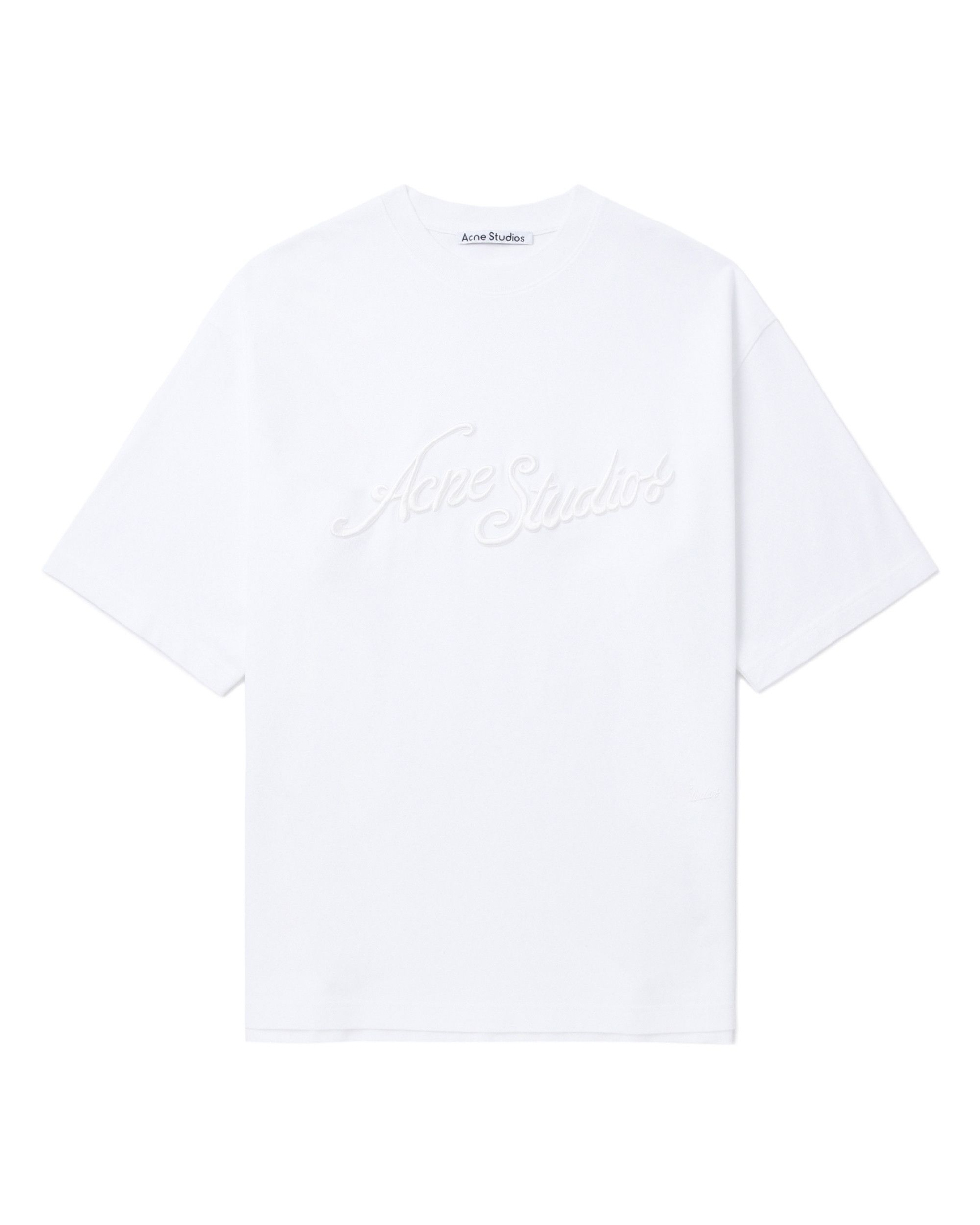 Acne Studios Acne Studios Logo Embroidery T-Shirt Size US XL / EU 56 / 4 - 1 Thumbnail