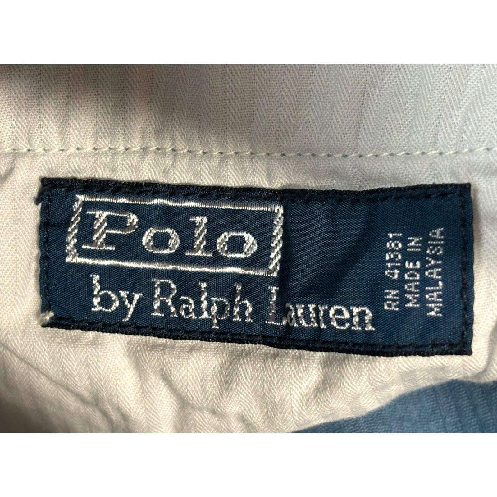 Polo Ralph Lauren VINTAGE Polo Ralph Lauren Corduroy Pants Men 36x28.5 Flat Front Blue Cotton-Blend Corduroy Mens, 1990s Size US M / EU 48-50 / 2 - 4 Thumbnail