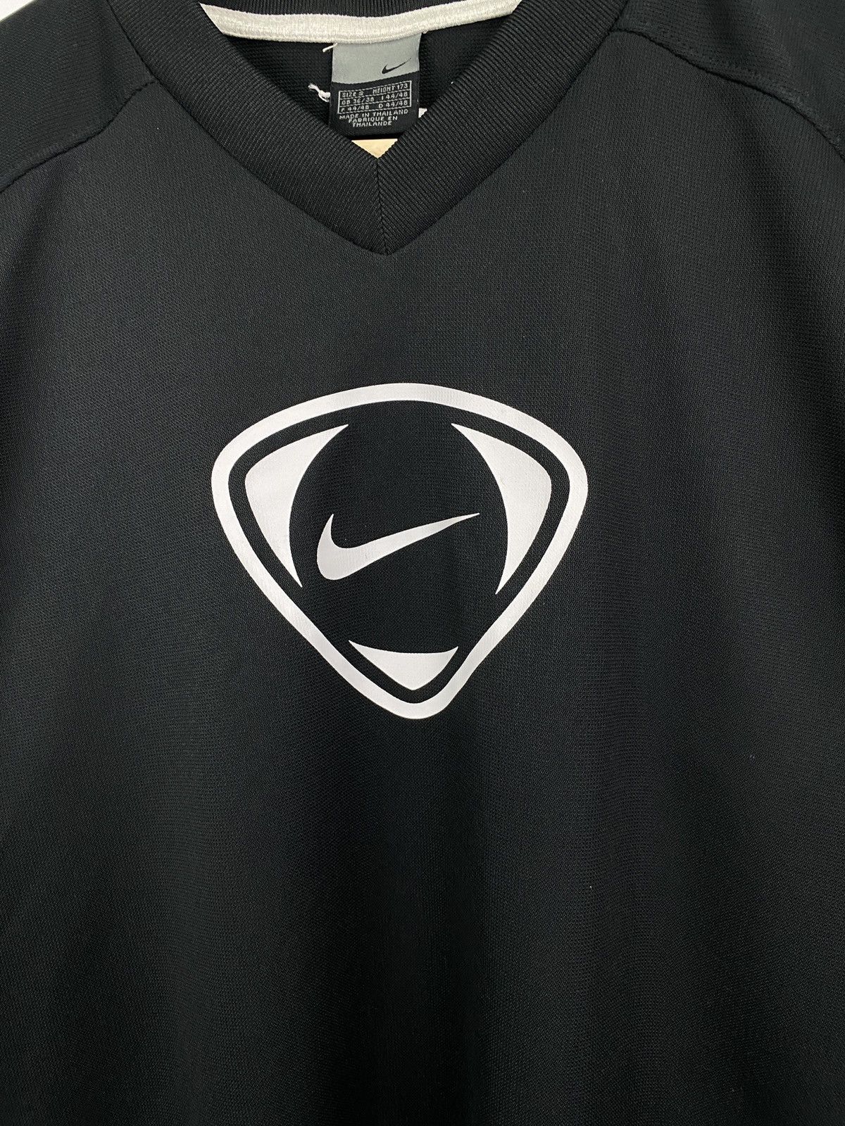 Nike 🇺🇸 Vintage 90s Nike Total Ninety Center Swoosh Retro T-Shirt Size US S / EU 44-46 / 1 - 4 Thumbnail