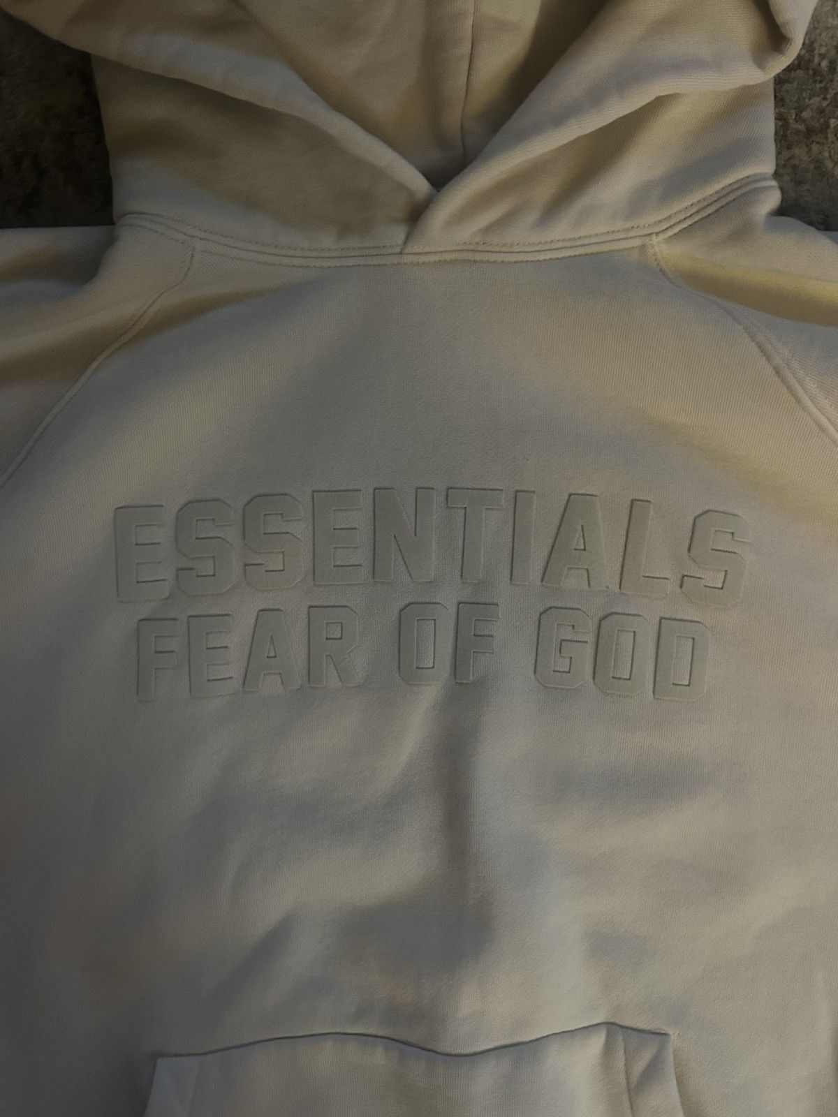 Fear of God Fear of God Essentials Hoodie Sand Size US M / EU 48-50 / 2 - 2 Thumbnail