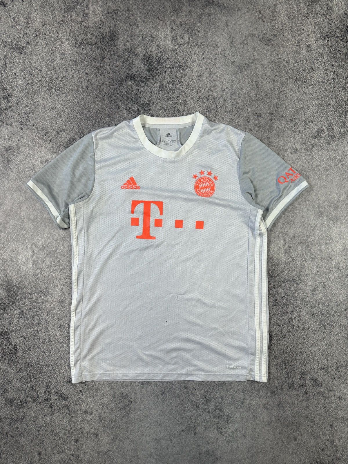 Adidas Adidas Bayern Munich 20/21 Soccer Jersey Blokecore Style L Size US L / EU 52-54 / 3 - 1 Thumbnail
