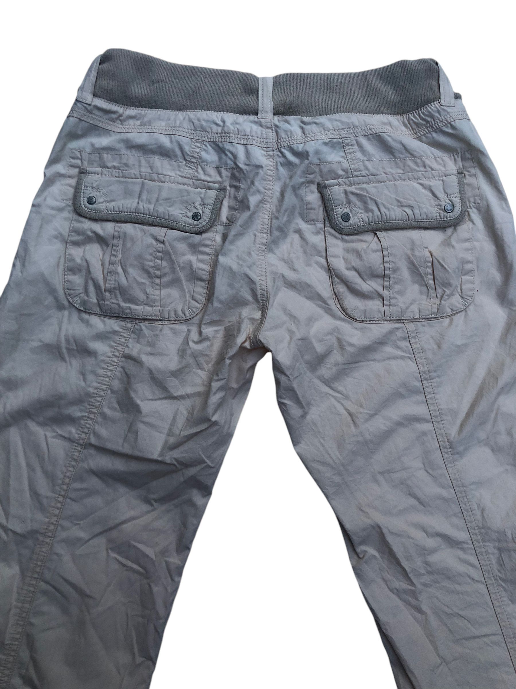 If Six Was Nine × Le Grande Bleu (L.G.B.) Womens Flare Bomber Parachute Cargo Pants Trousers Japan Size 30" / US 8 / IT 44 - 10 Thumbnail