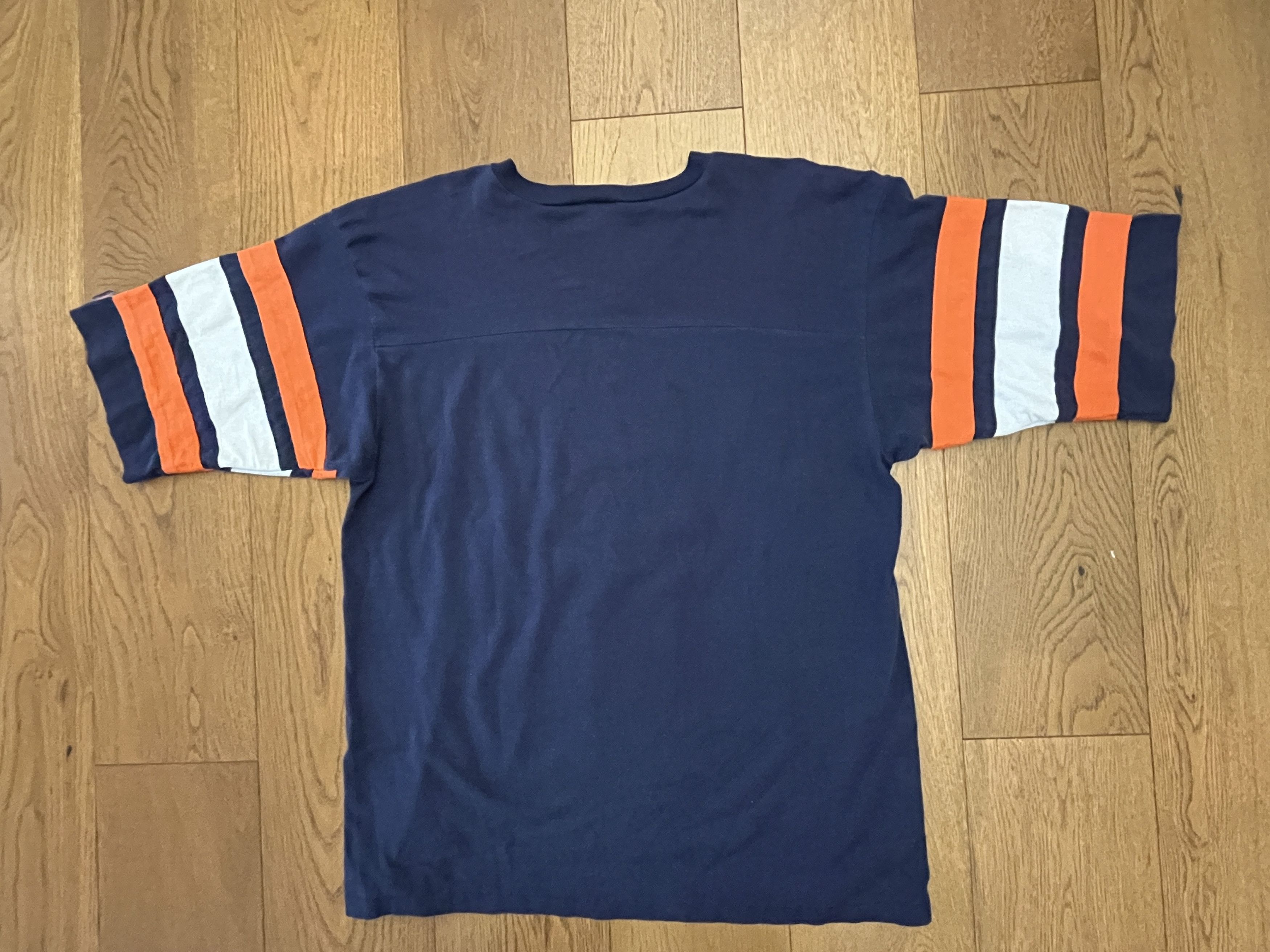 Vintage Vtg 91-93 Logo 7 Chicago Bears Jersey Tee SLEEVE PATCH XL Size US XL / EU 56 / 4 - 7 Thumbnail